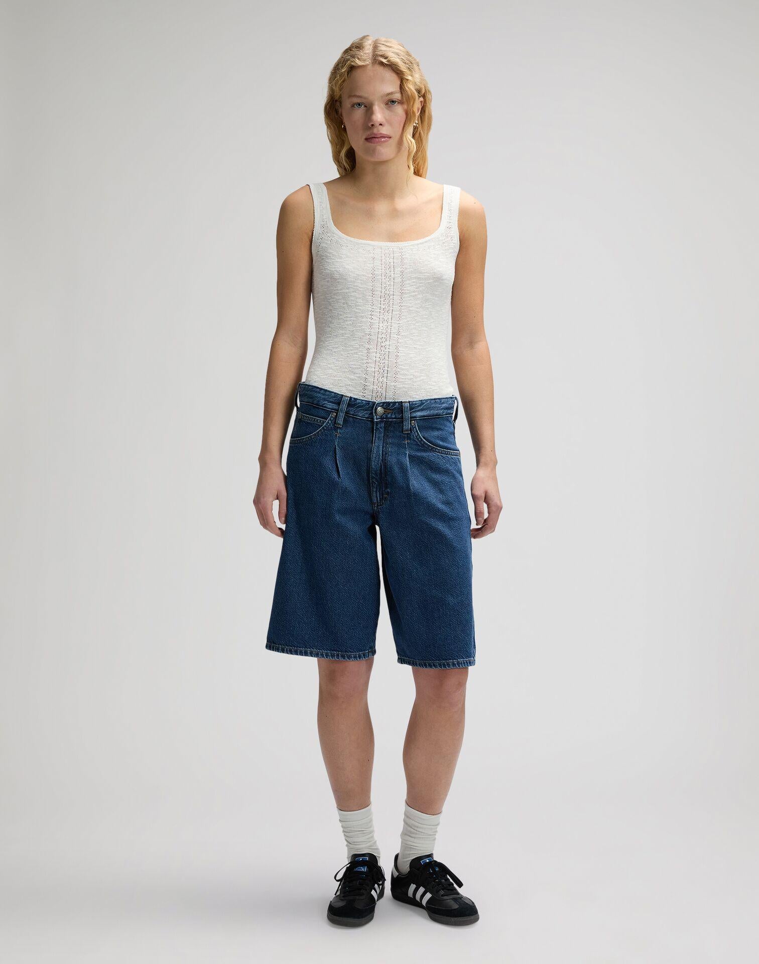 DRAPEY JORTS OVERT WASH - SHORTS 112376718 . LEE