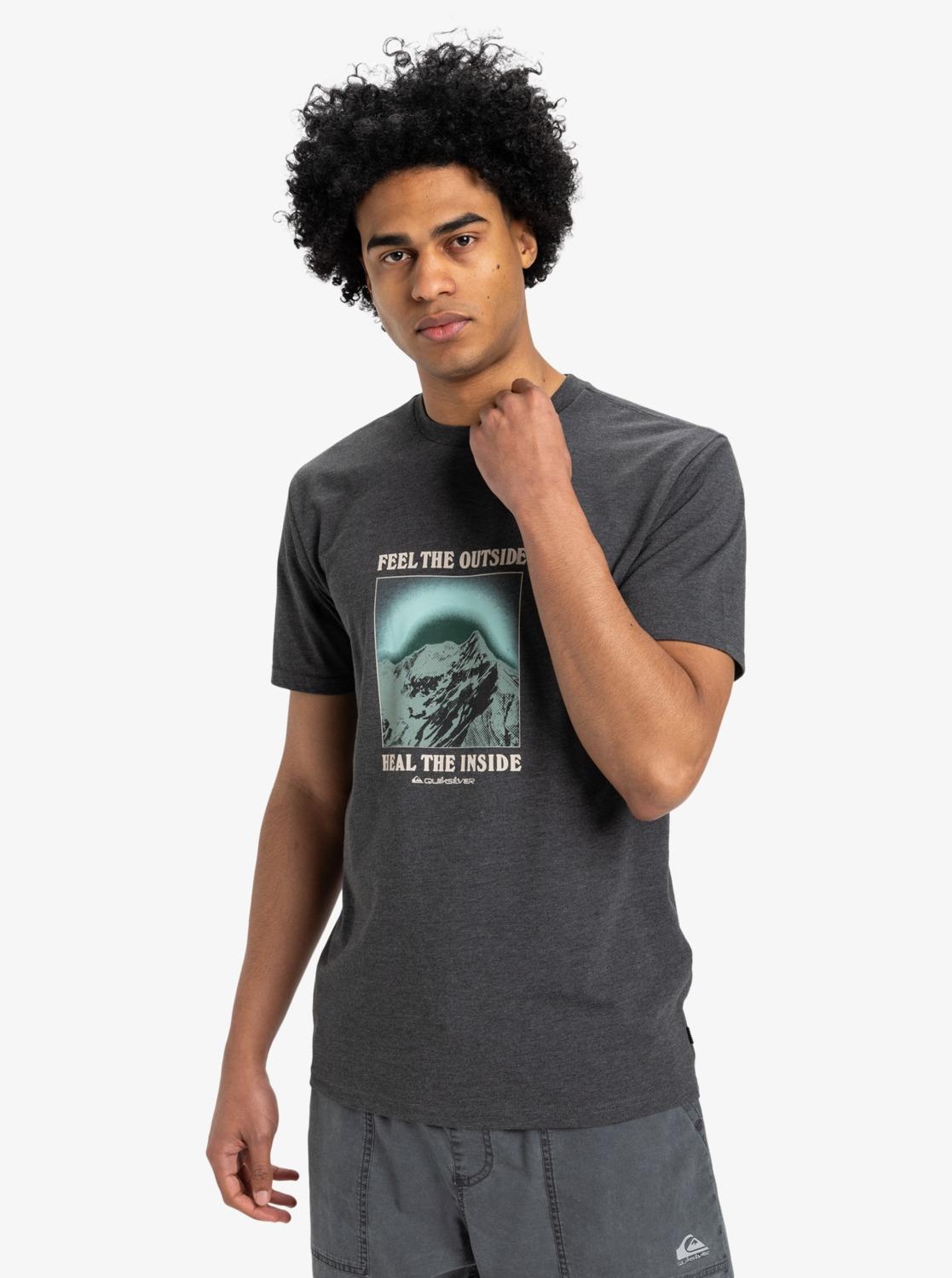 FEEL THE OUTSIDE - T-SHIRT EQYZT08004 -KTA0 QUIKSILVER