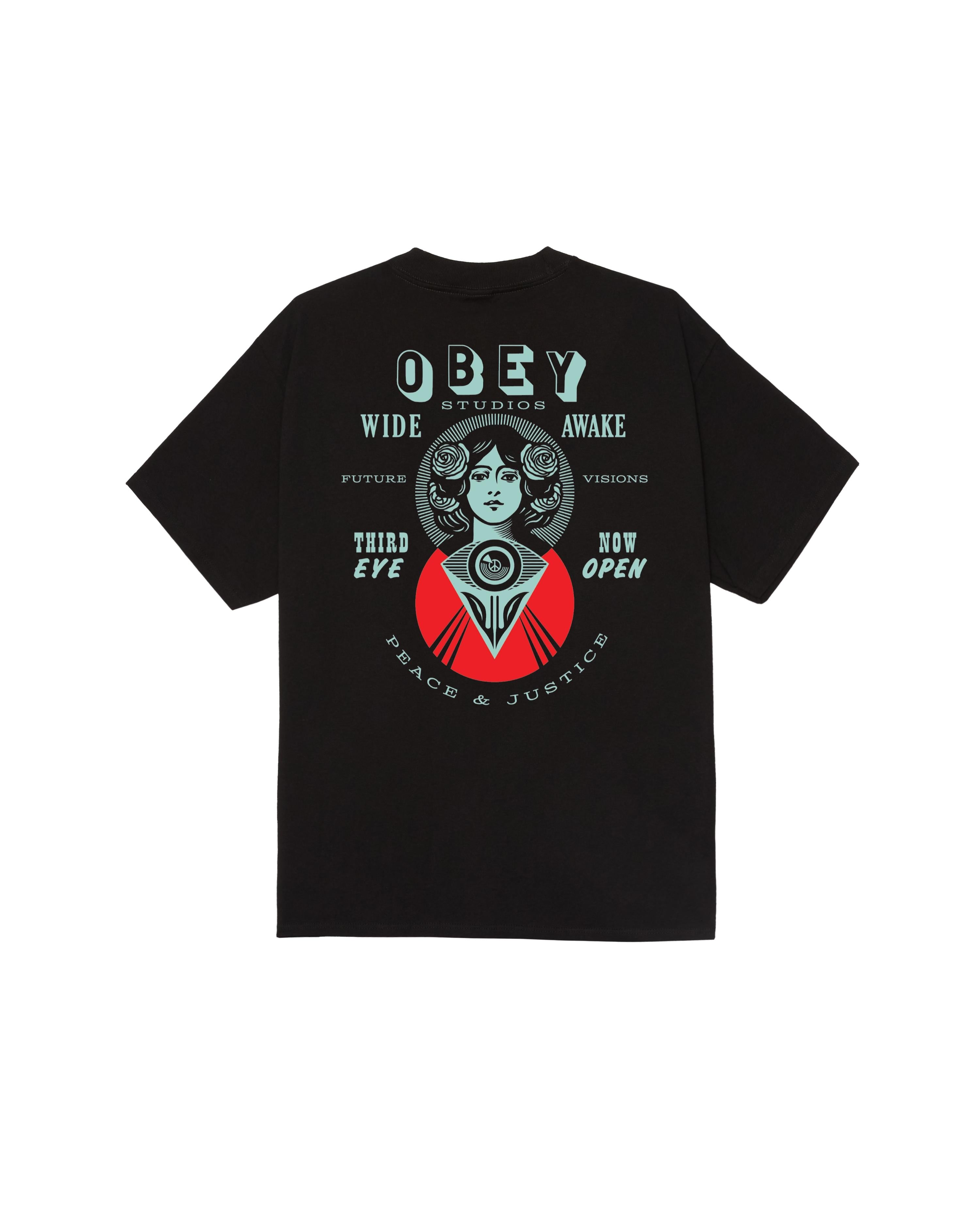 MAKE ART THIRD EYE - T-SHIRT 22MC0001694 -BLK OBEY