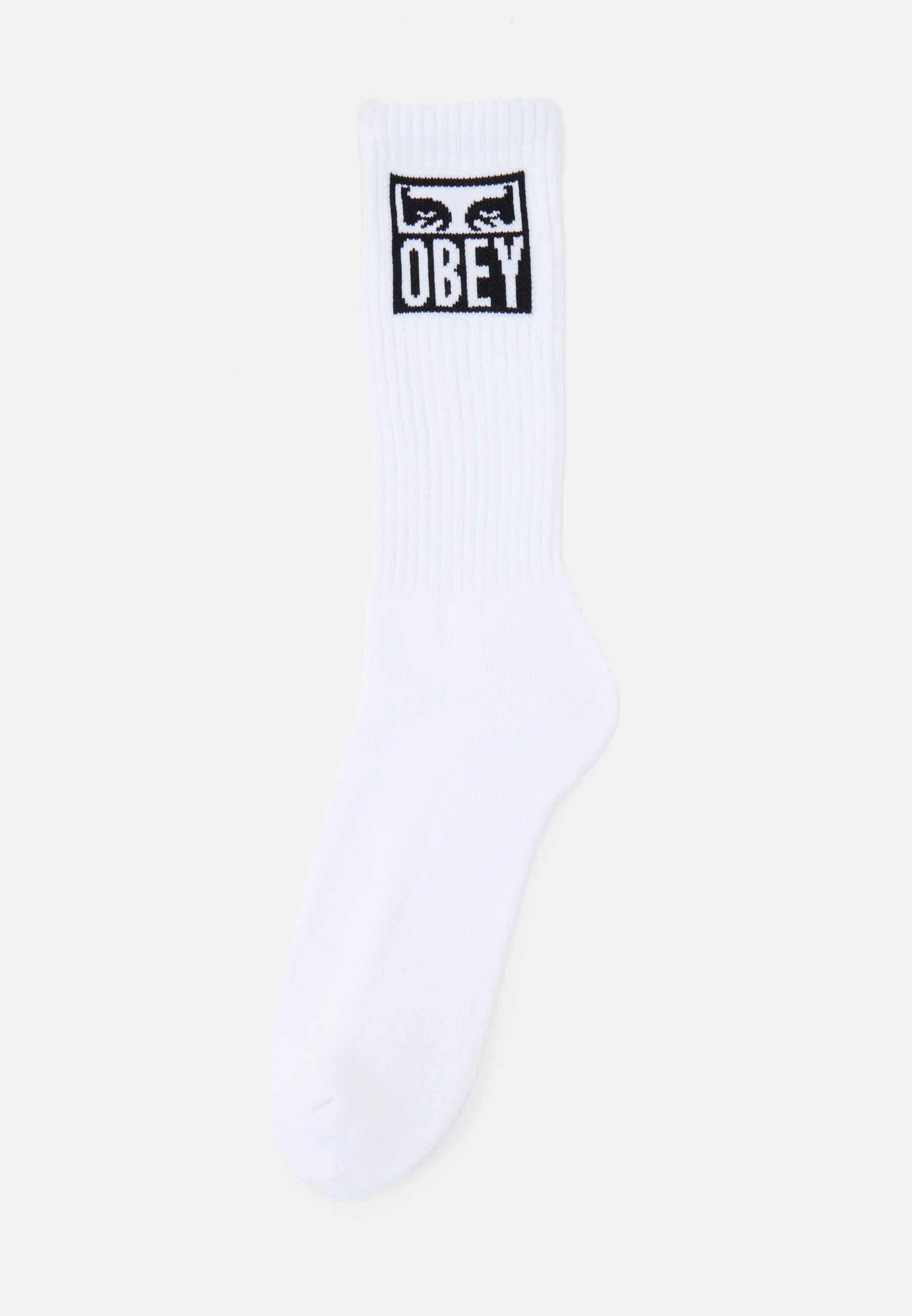 EYES ICON - CALZE 22MA0000036 -WHT OBEY