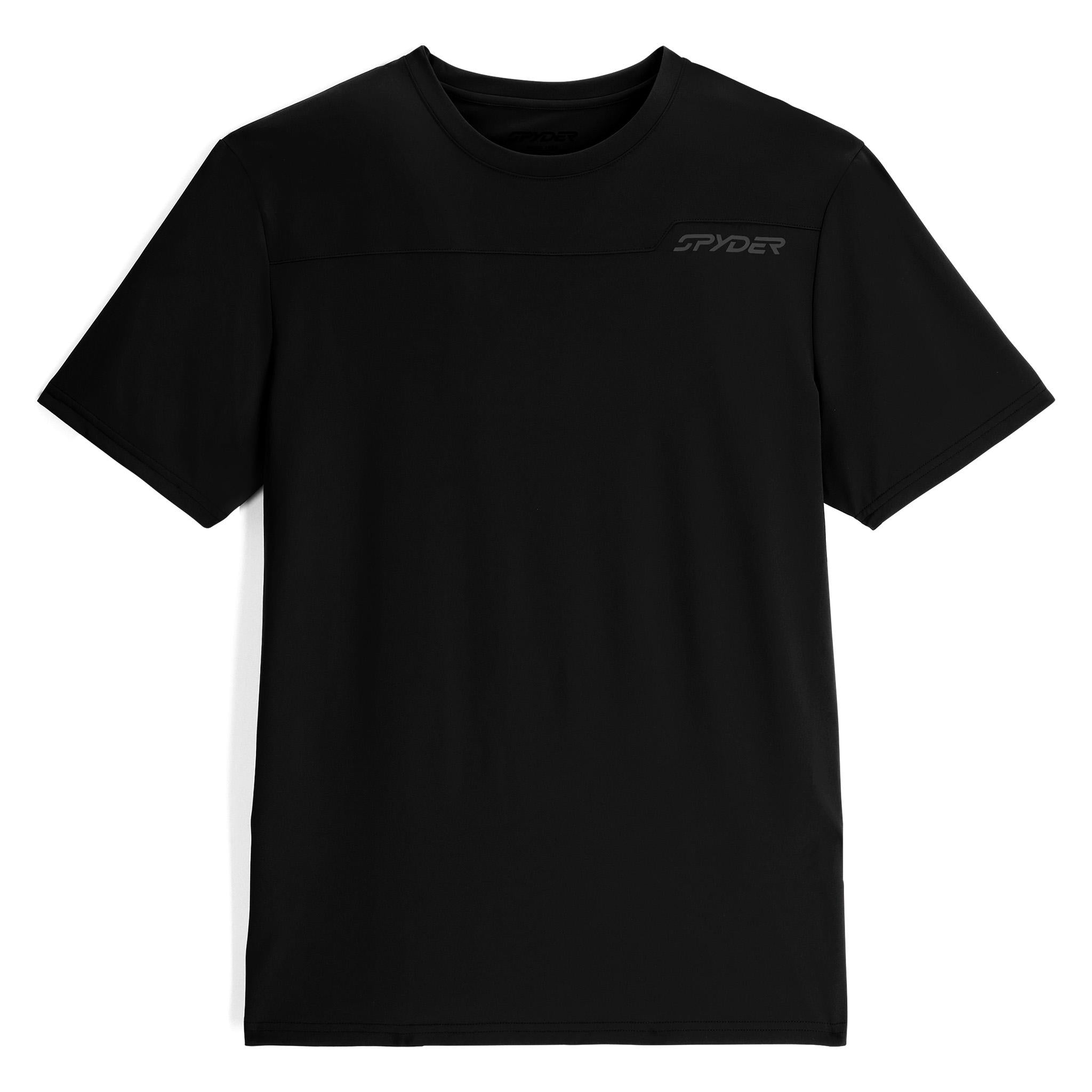 ARC SS CREW - T-SHIRT 38A011505 -BLK SPYDER