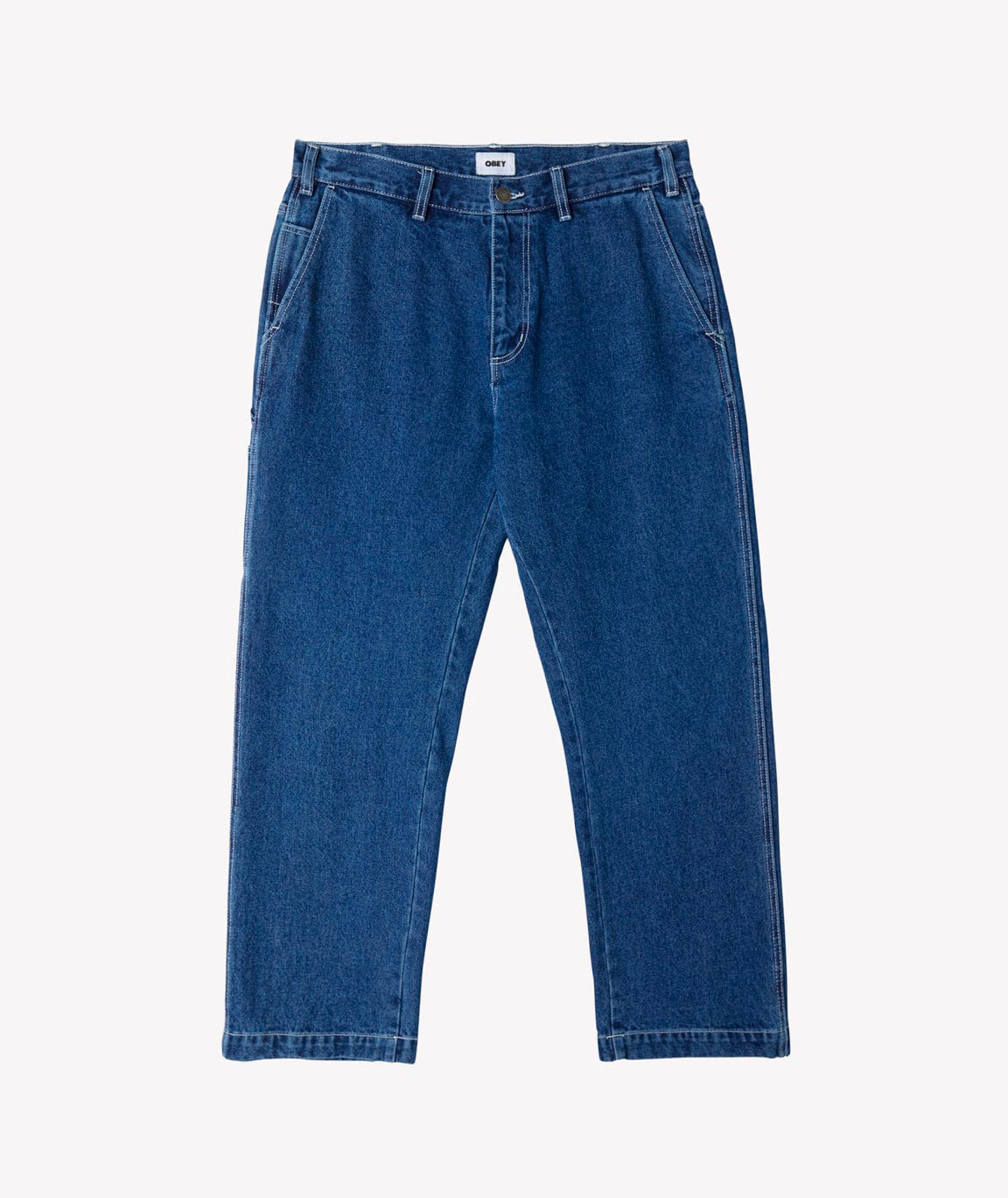 HARDWORK CARPENTER DENIM - JEANS 22UC0000031 -STN OBEY