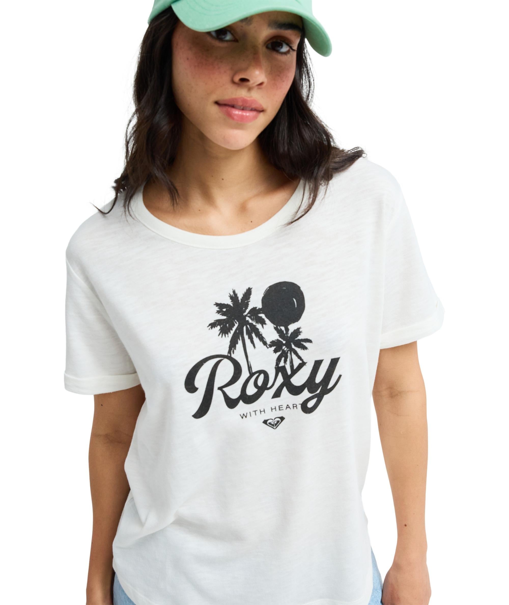 OCEANWAVE REGULAR SLUB - T-SHIRT ERJZT06096 -WZA0 ROXY