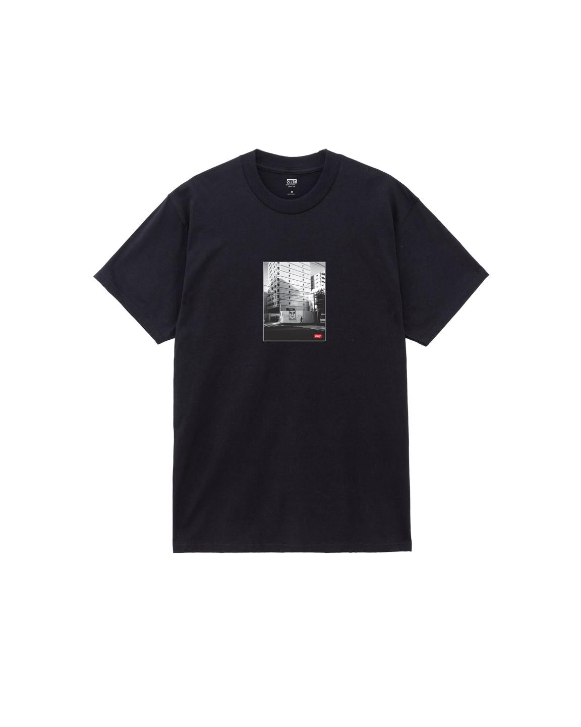 OSAKA PHOTO - T-SHIRT 22MC0001302 -BLK OBEY