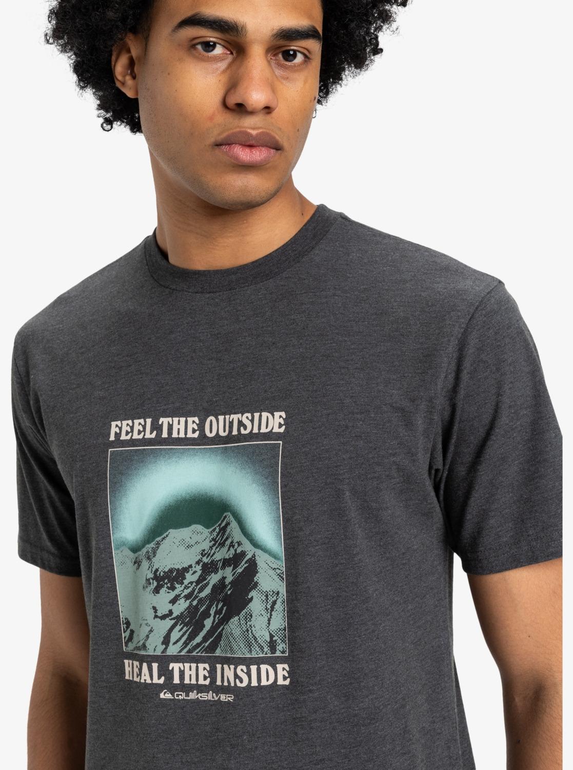 FEEL THE OUTSIDE - T-SHIRT EQYZT08004 -KTA0 QUIKSILVER