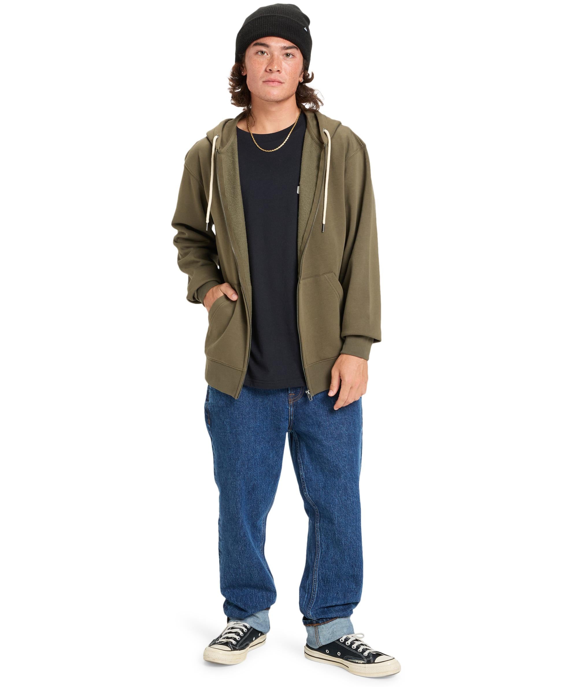SALT WATER ZIP - FELPA EQYFT05160 -CRE0 QUIKSILVER