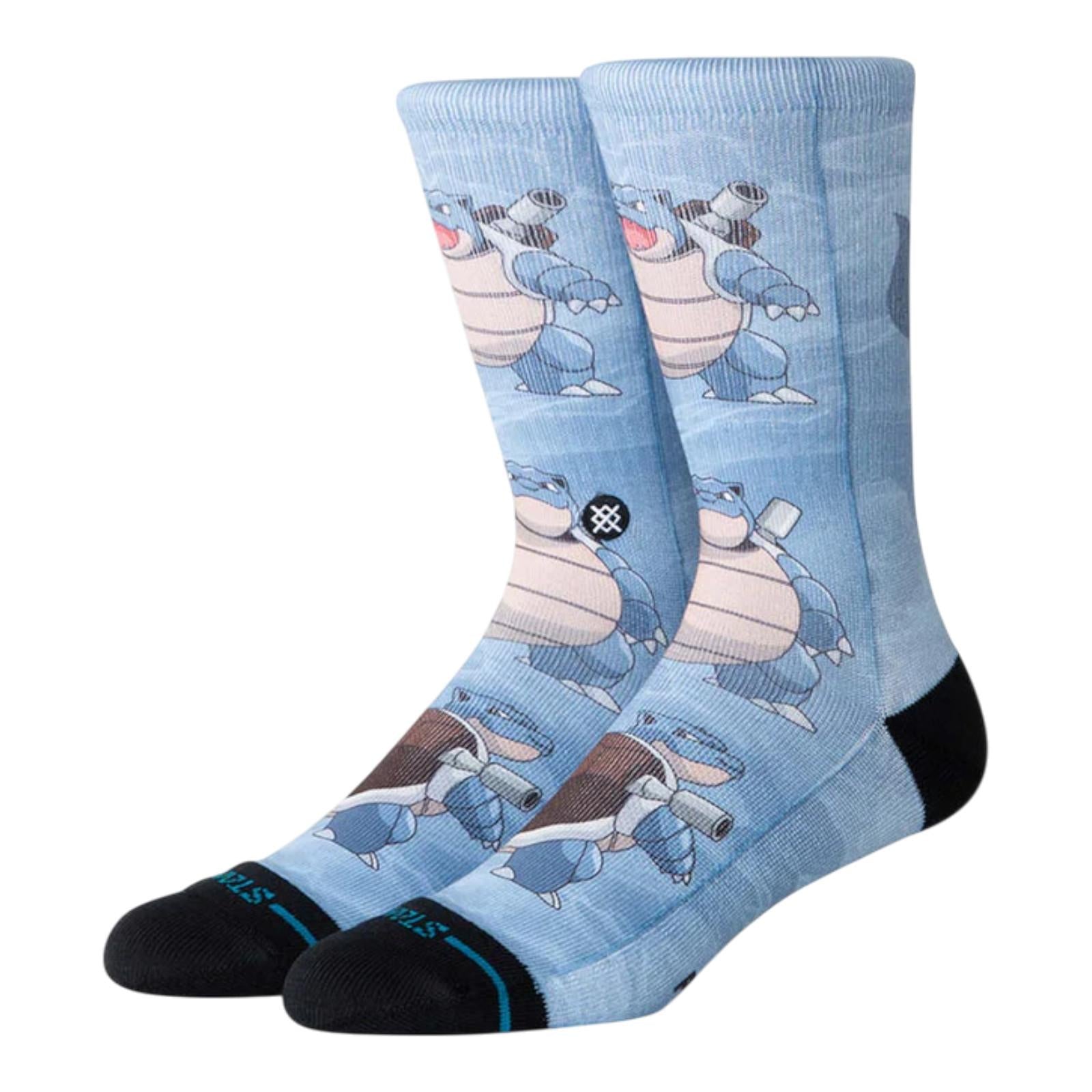BLASTOISE AOP CREW - CALZE 62US0000855-PK -BLU STANCE
