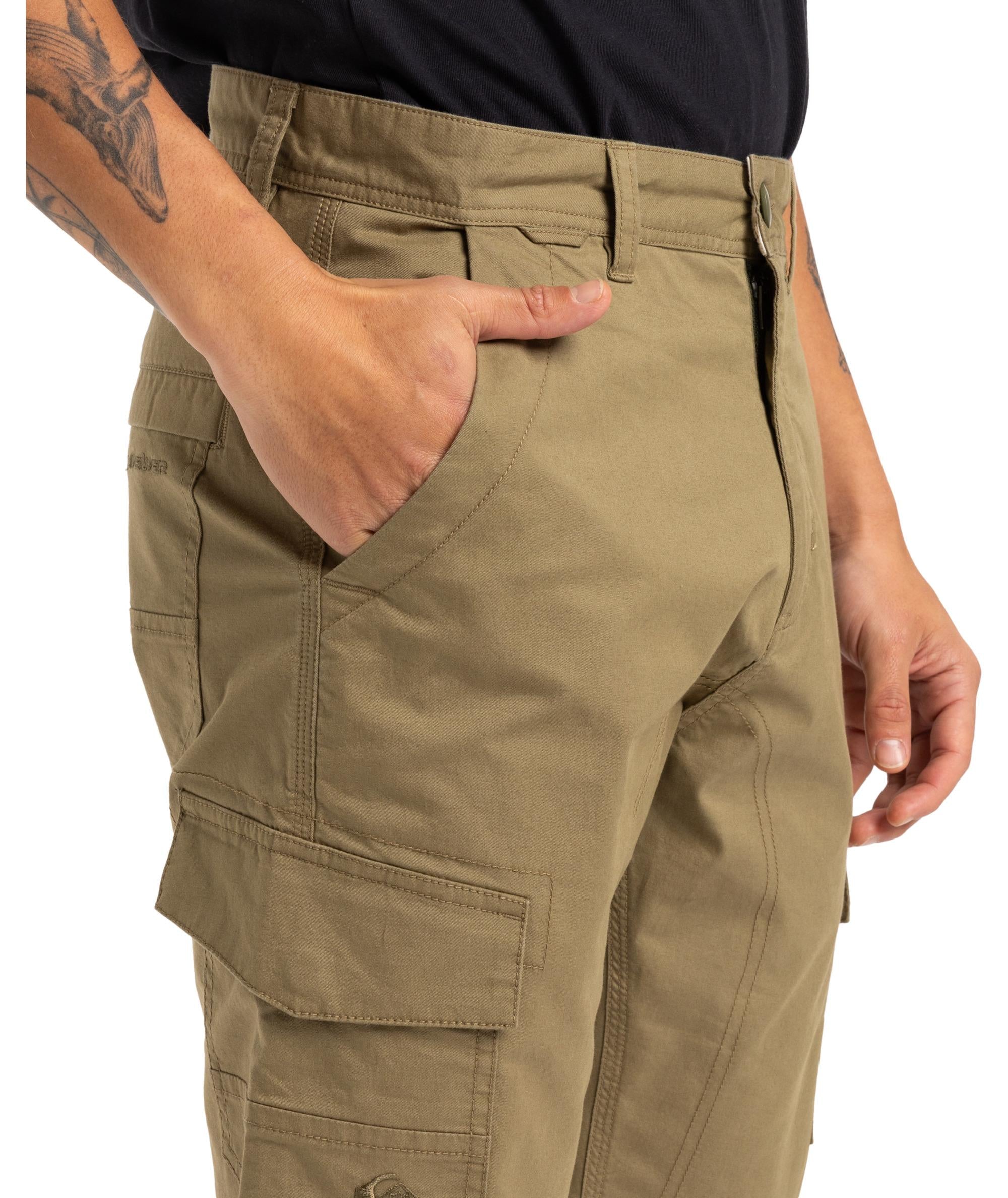 MW CUFFED CARGO - PANTALONE EQYNP03321 -TMZ0 QUIKSILVER