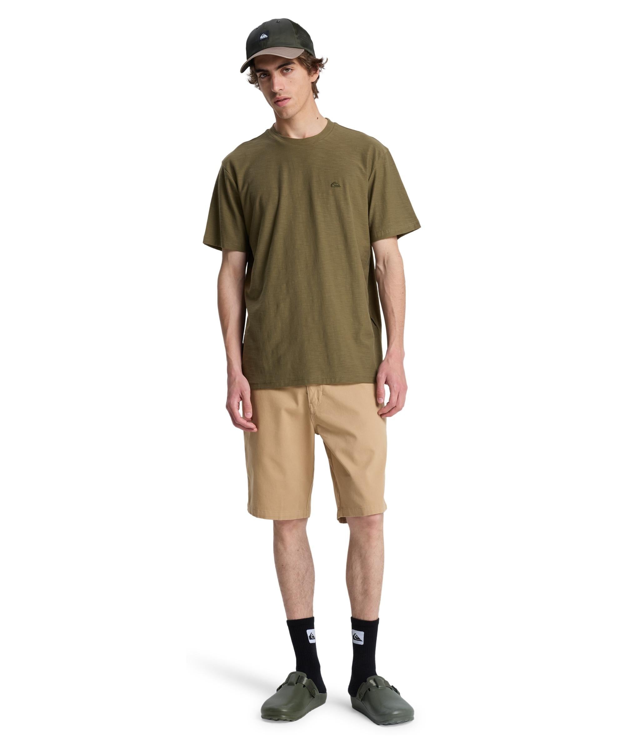 SLUB ROUNDNECK - T-SHIRT EQYKT04391 -CRE0 QUIKSILVER