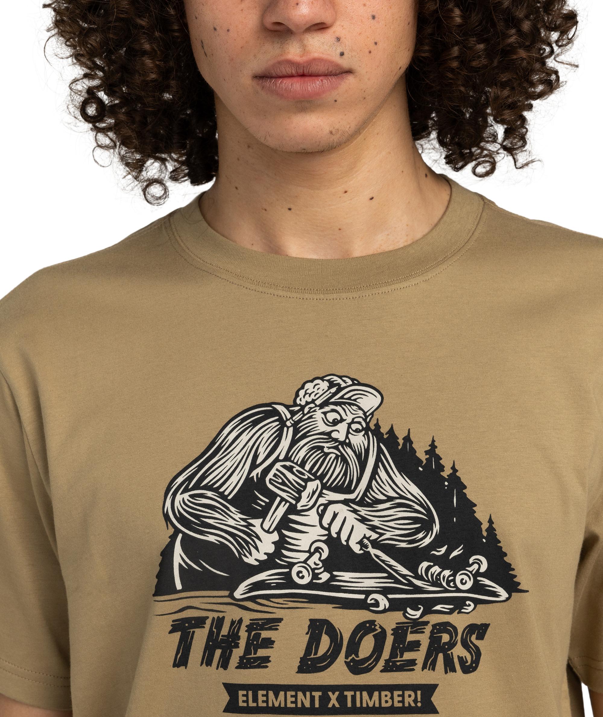 TIMBER SHAPER - T-SHIRT ELYZT00521 -KHA ELEMENT