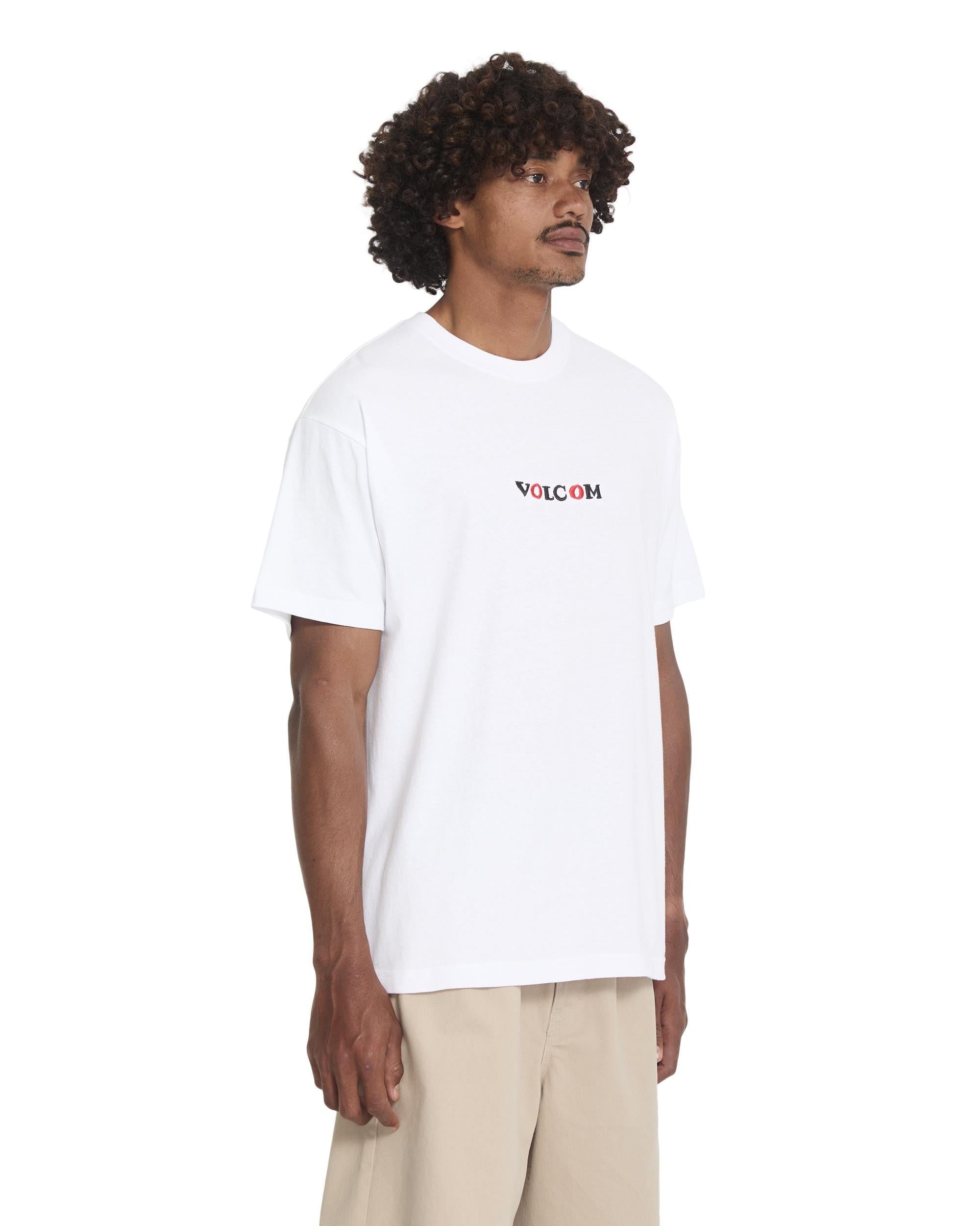 FA SETH CONBOY - T-SHIRT A4312672 _WHT VOLCOM