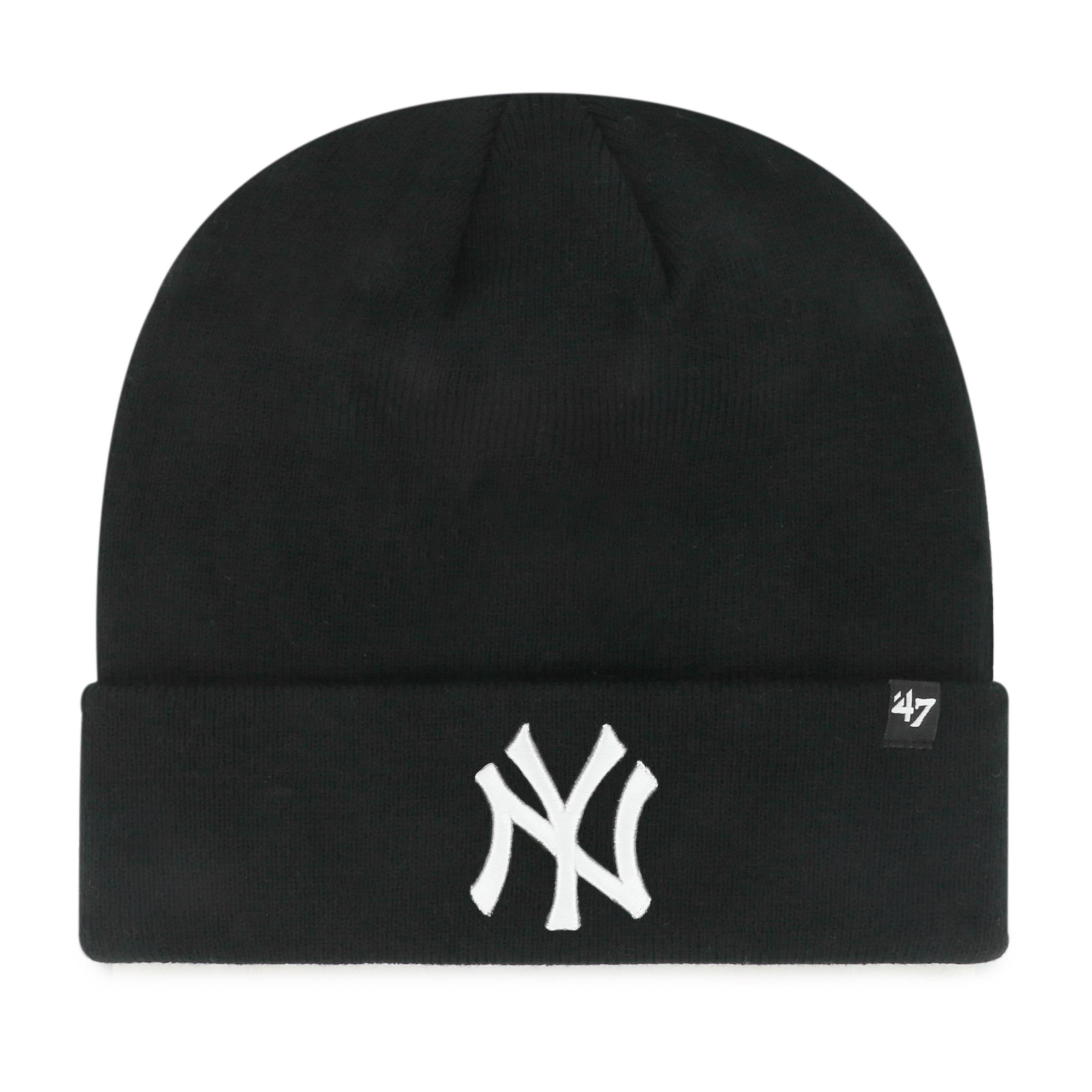 RAISED BASIC CUFF KNIT NEW YORK YANKEES - BERRETTO 47-B-RKN17ACE -BKA 47 BRAND