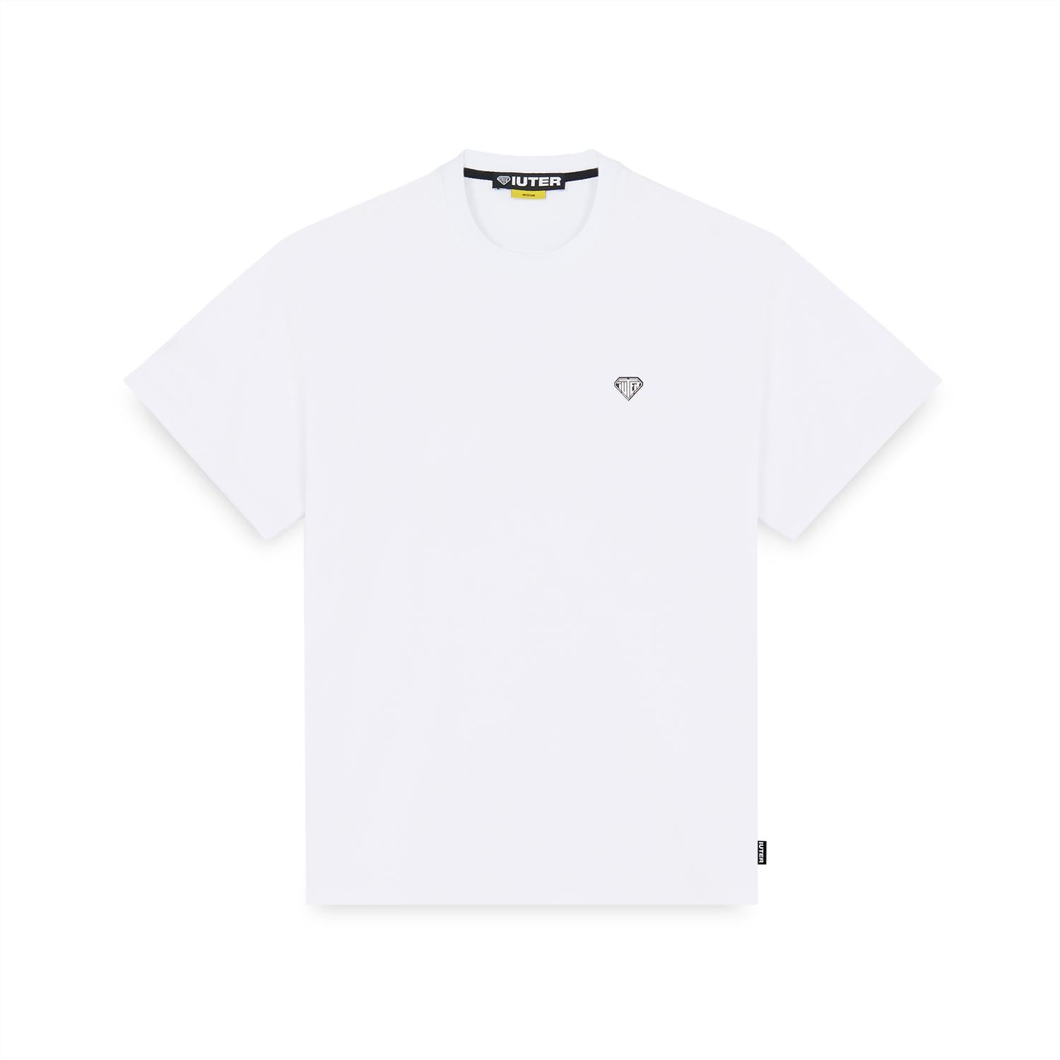 HEART LOGO - T-SHIRT 25SITS01 -WHITE IUTER