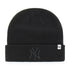 RAISED BASIC CUFF KNIT NEW YORK YANKEES - BERRETTO 47-B-RKN17ACE -BKD 47 BRAND