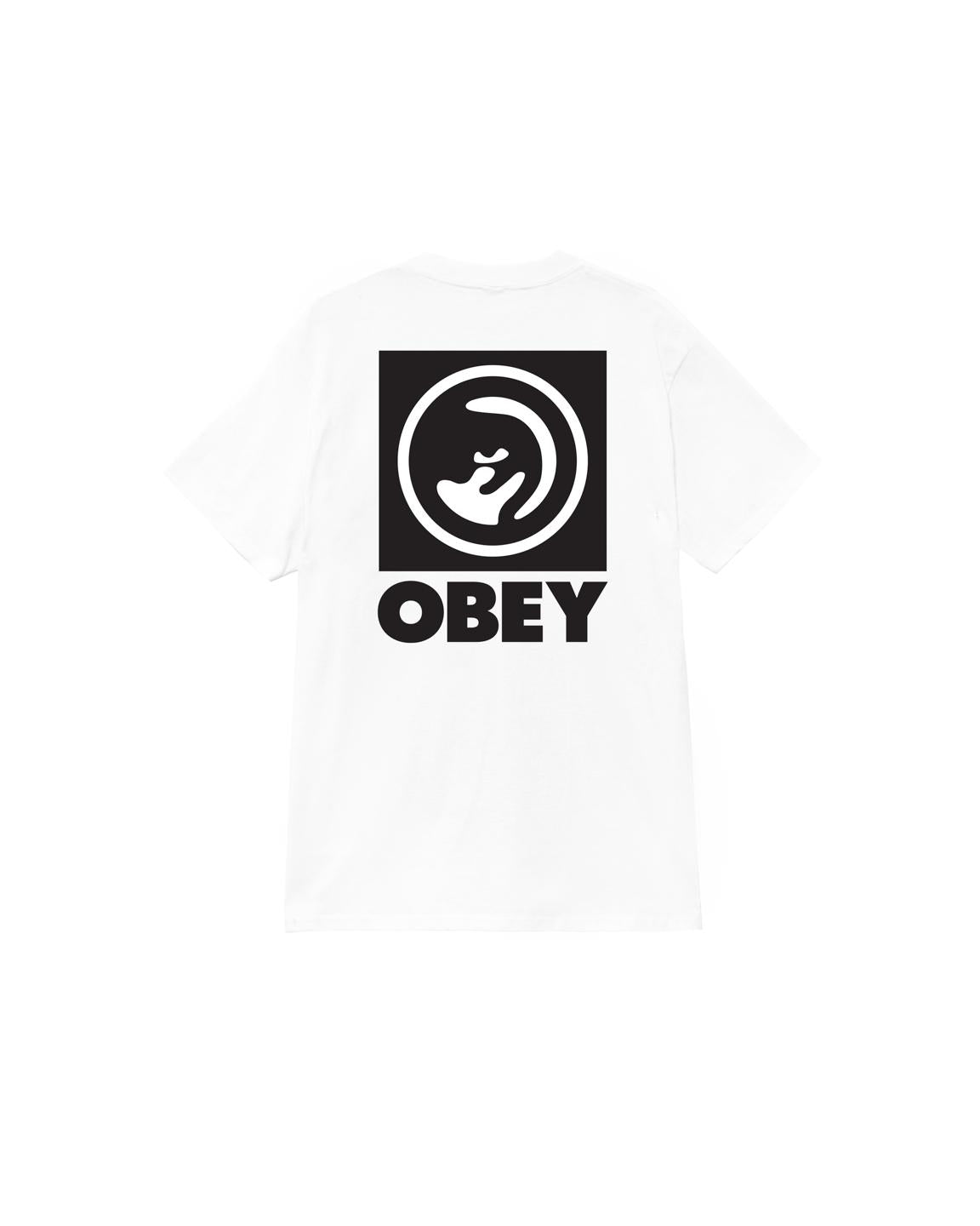 BOLD EYE - T-SHIRT 22MC0001357 -WHT OBEY