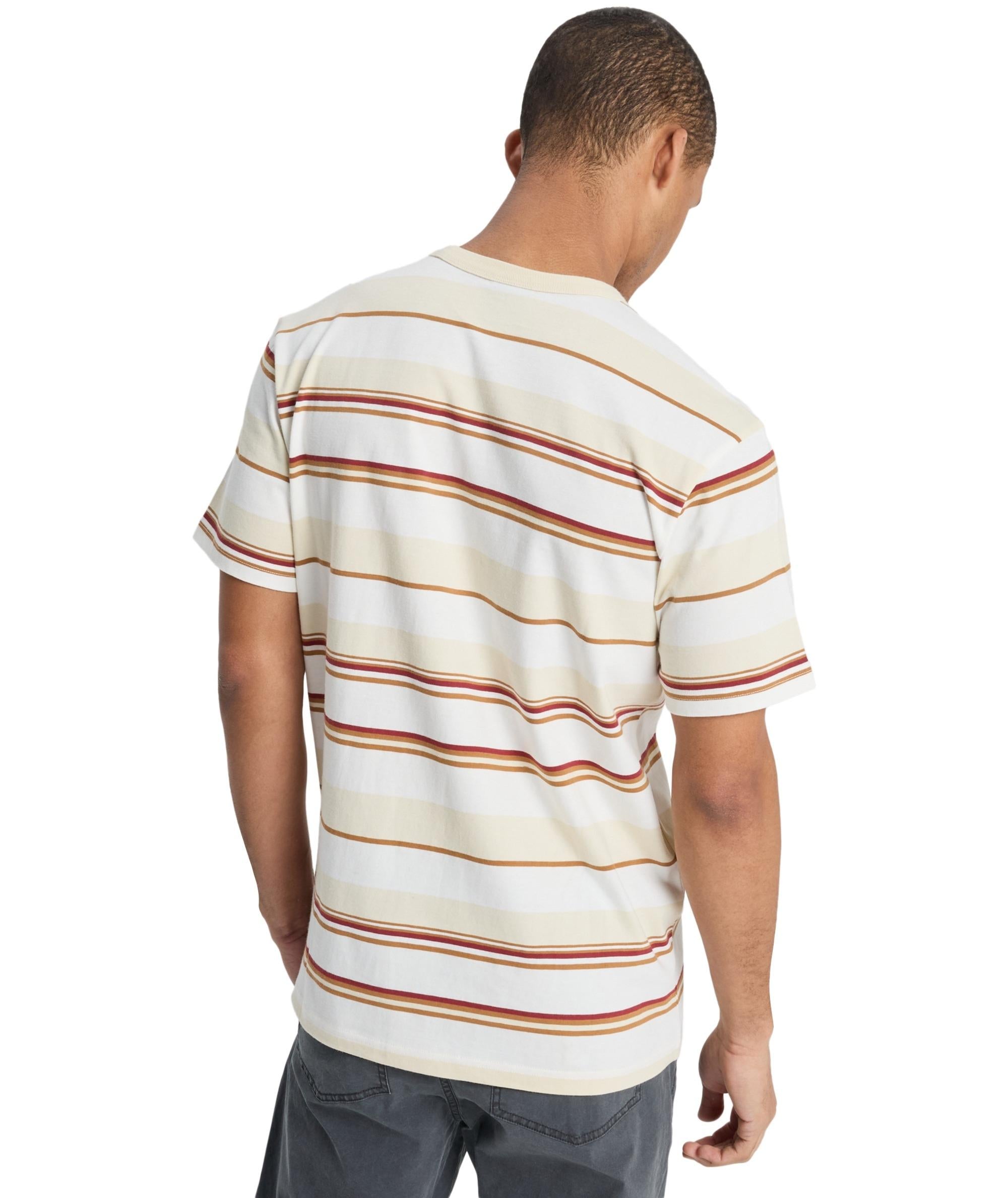 LEKONI STRIPE - T-SHIRT EQYKT04410 -WEG3 QUIKSILVER
