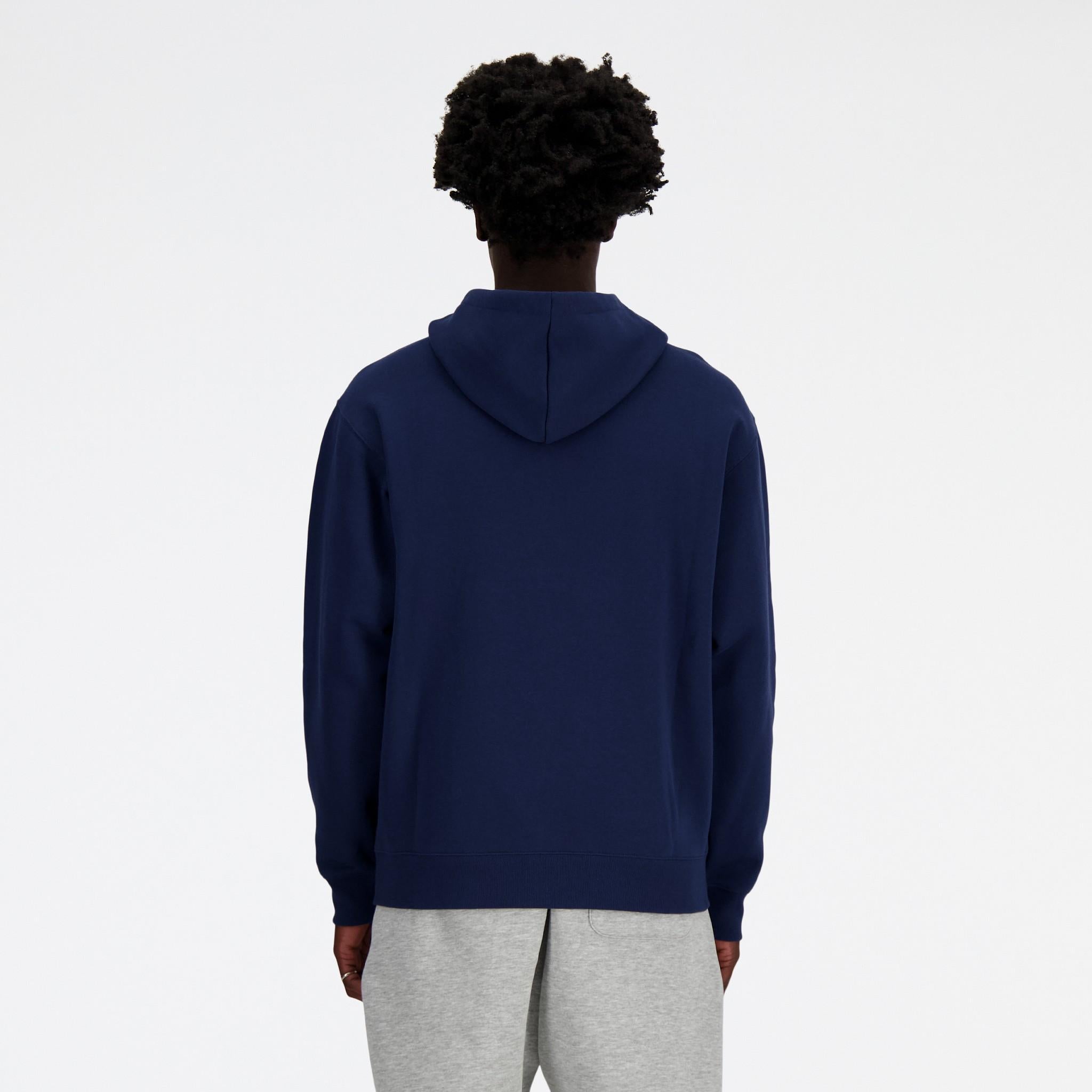 STACKED LOGO FRENCH TERRY FULL ZIP - FELPA MJ41501NNY NEW BALANCE