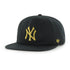 METALLIC CAPTAIN RL NEW YORK YANKEES - CAPPELLINO 47-B-LNSCM17CNP -BK 47 BRAND