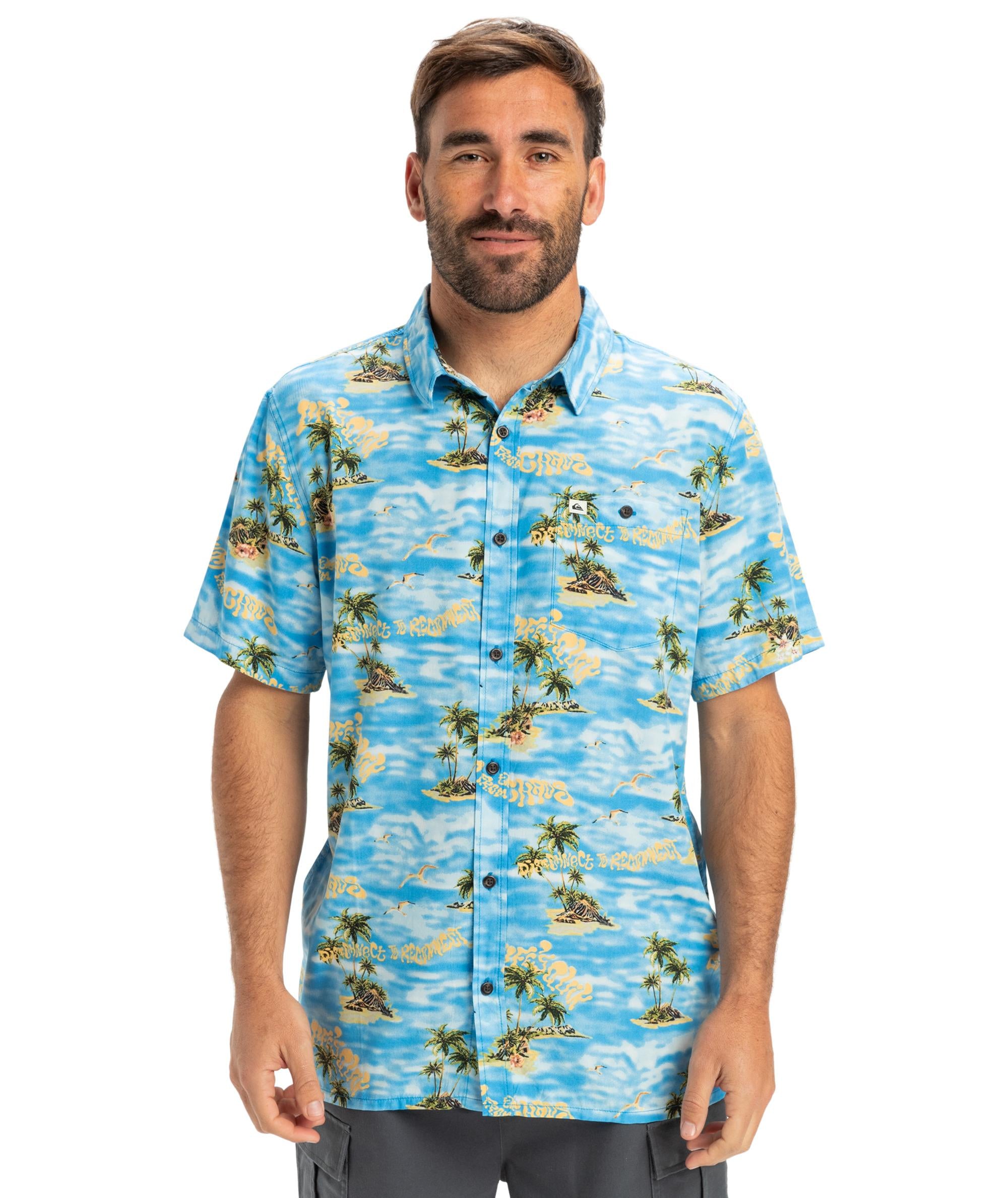 SAFE PARADISE - CAMICIA EQYWT04607 -BQV6 QUIKSILVER