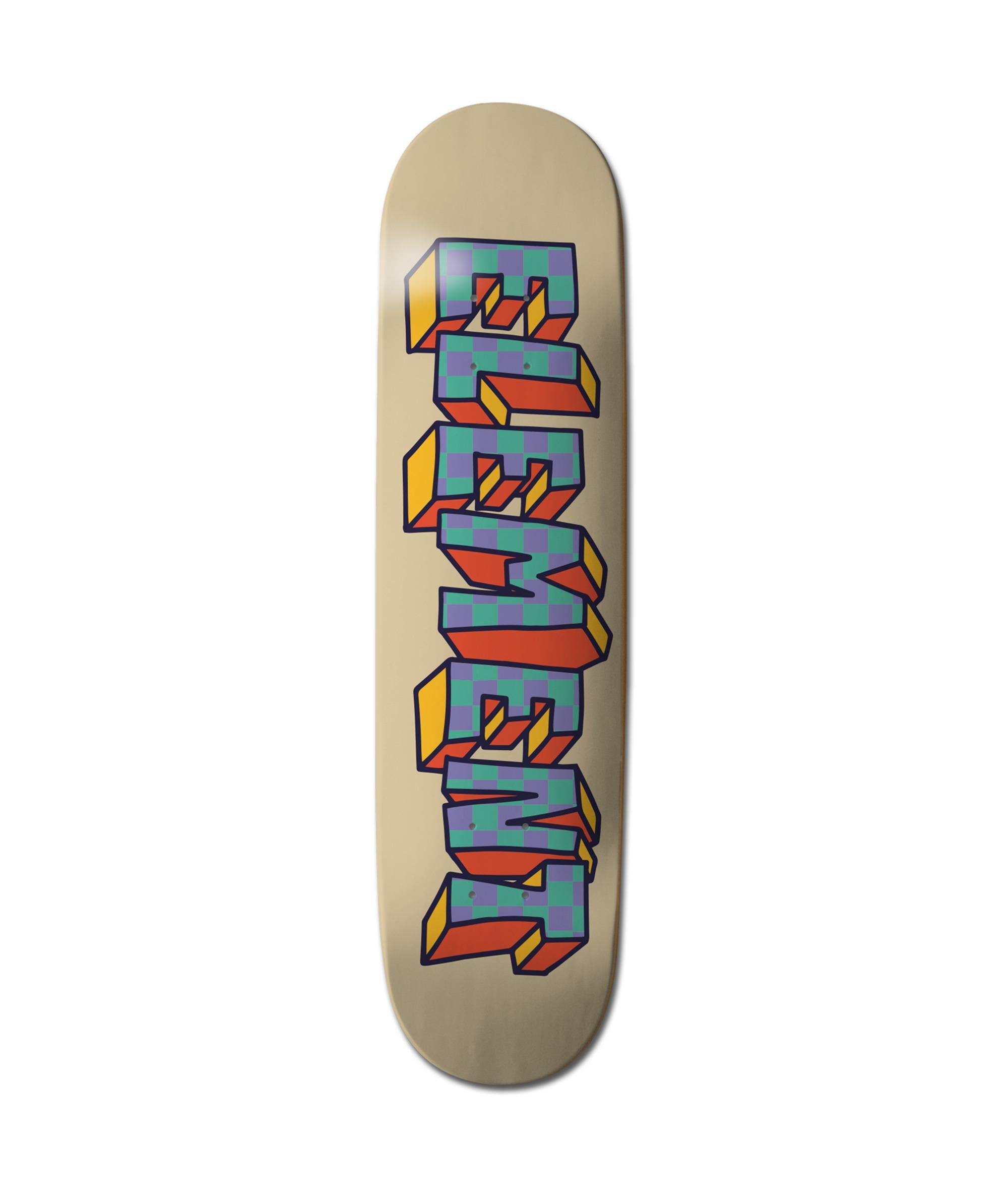 ELEMENT INTERDI 7.375 - SKATEBOARD DECK ELYXD00171 -AST ELEMENT