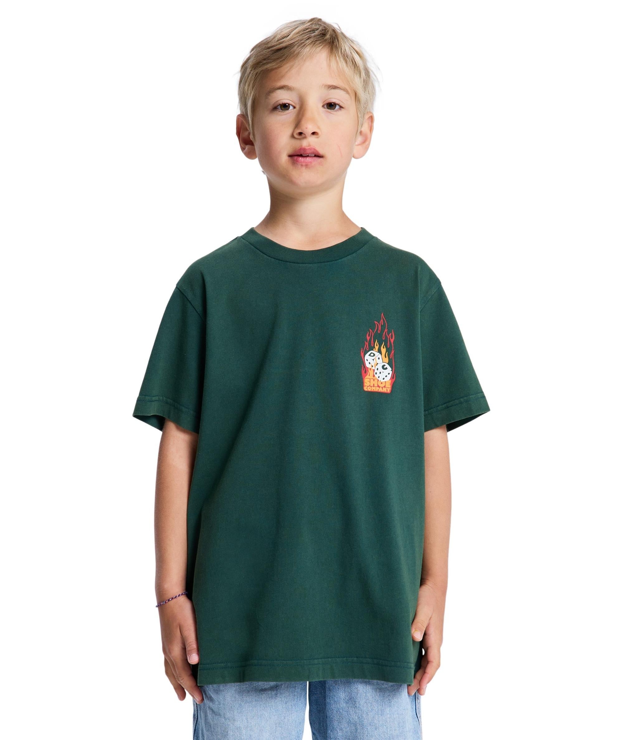 BURNING DICE - T-SHIRT EDBZT03454 -GTP0 DC