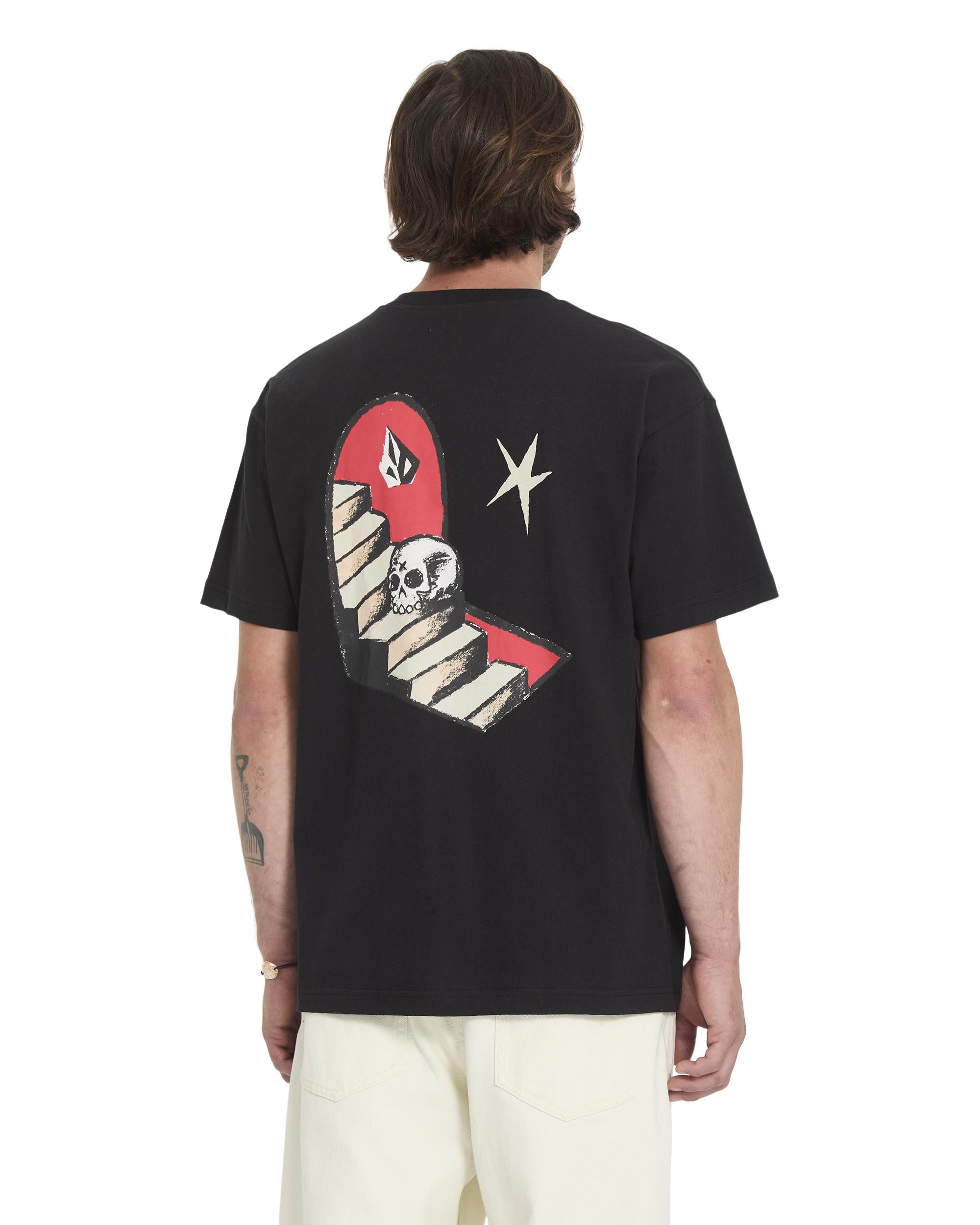 FA SETH CONBOY - T-SHIRT A4312672 _BLK VOLCOM