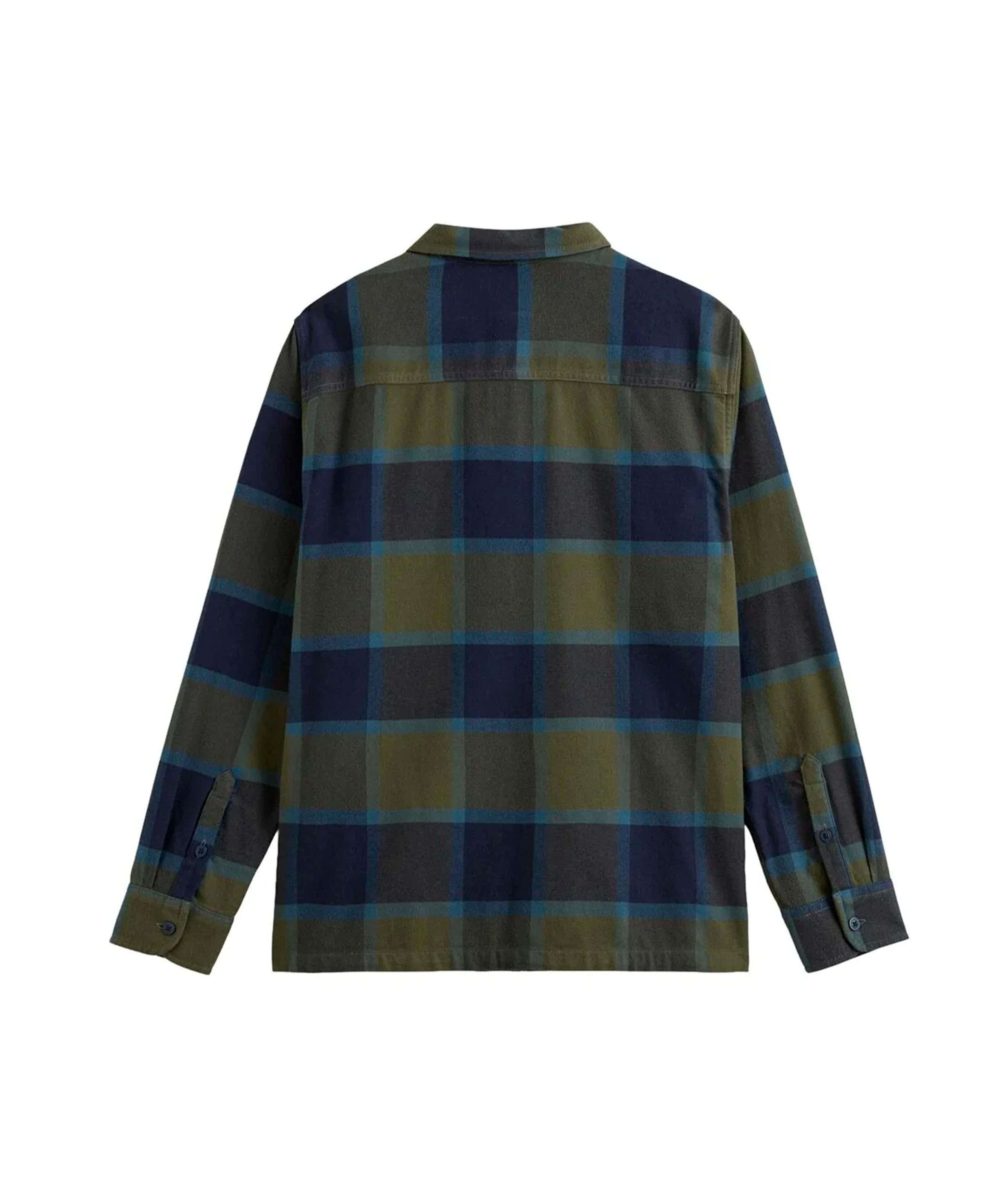 LARKSPUR PLAID FLANNEL - CAMICIA VN000P7Z F0O1 VANS