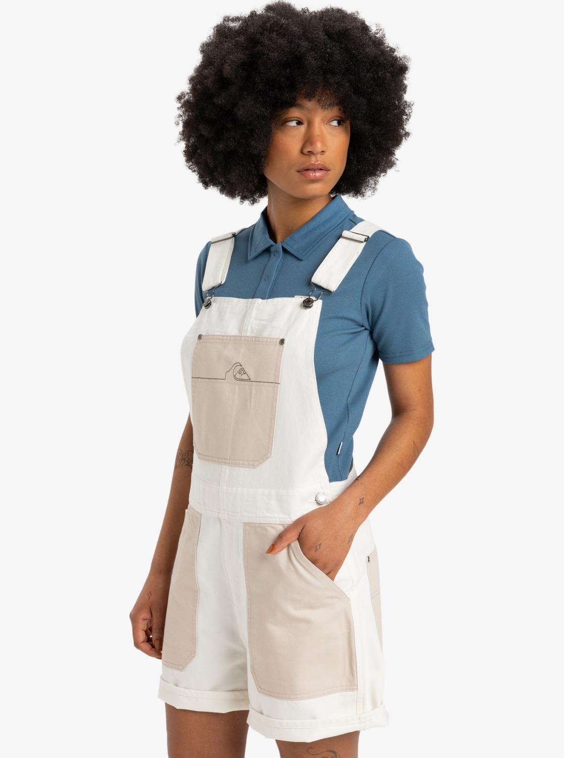LYA DUNGAREE - PANTALONE EQWWD03117 -WBK0 QUIKSILVER
