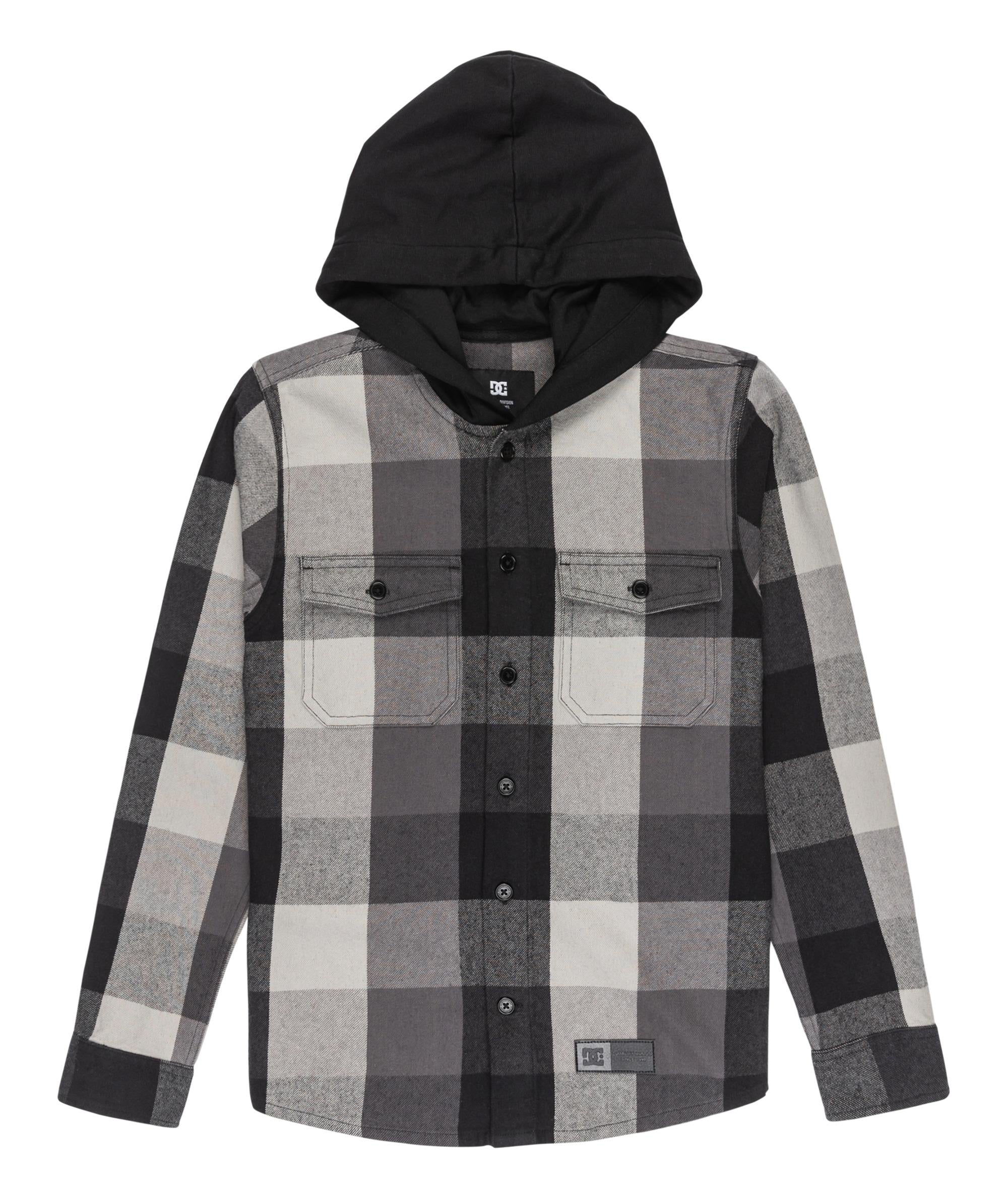 RUCKUS HOODED BOY - CAMICIA ADBWT03016 -KVJ0 DC