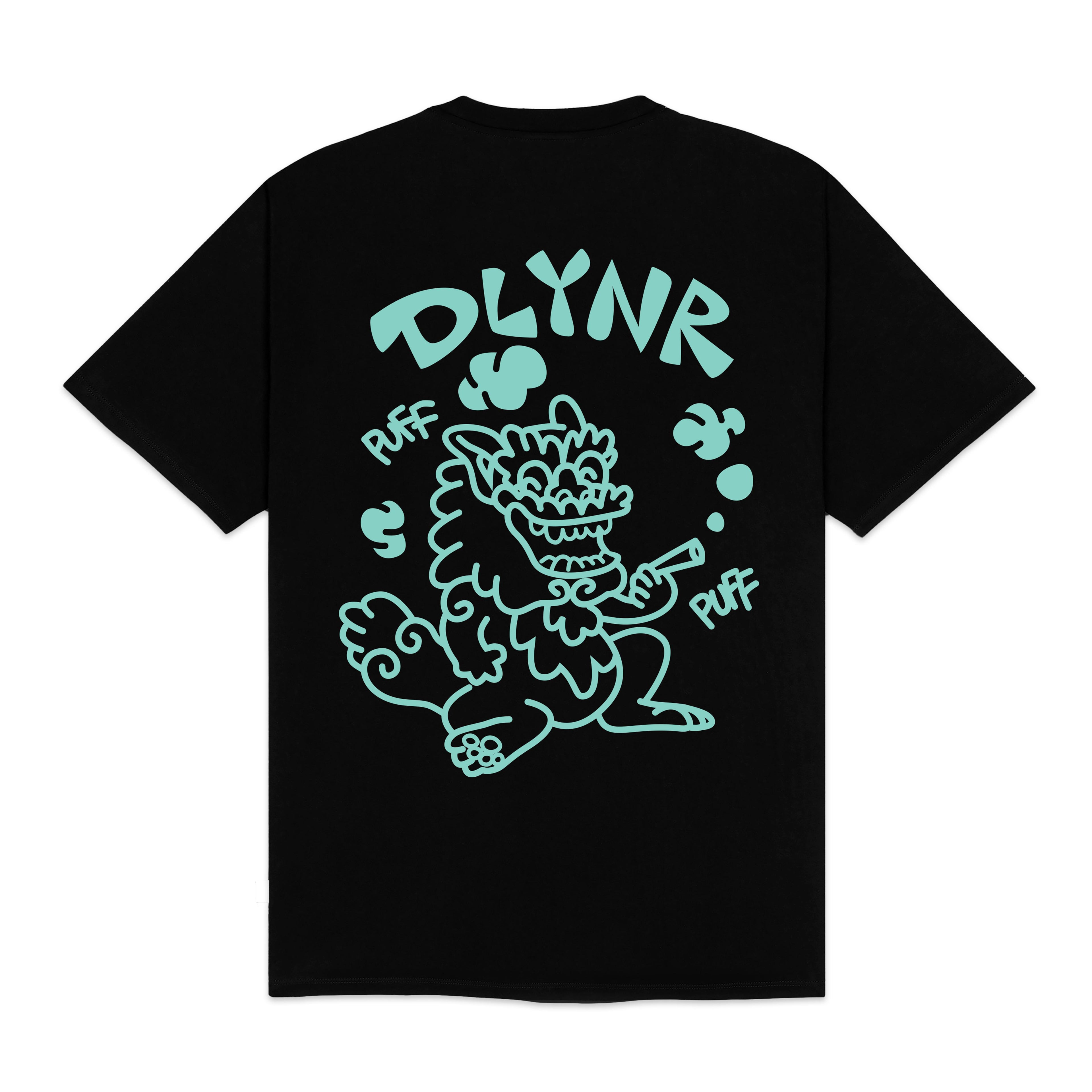 PUFF DRAGON - T-SHIRT TS1064-TT -01 DOLLY NOIRE