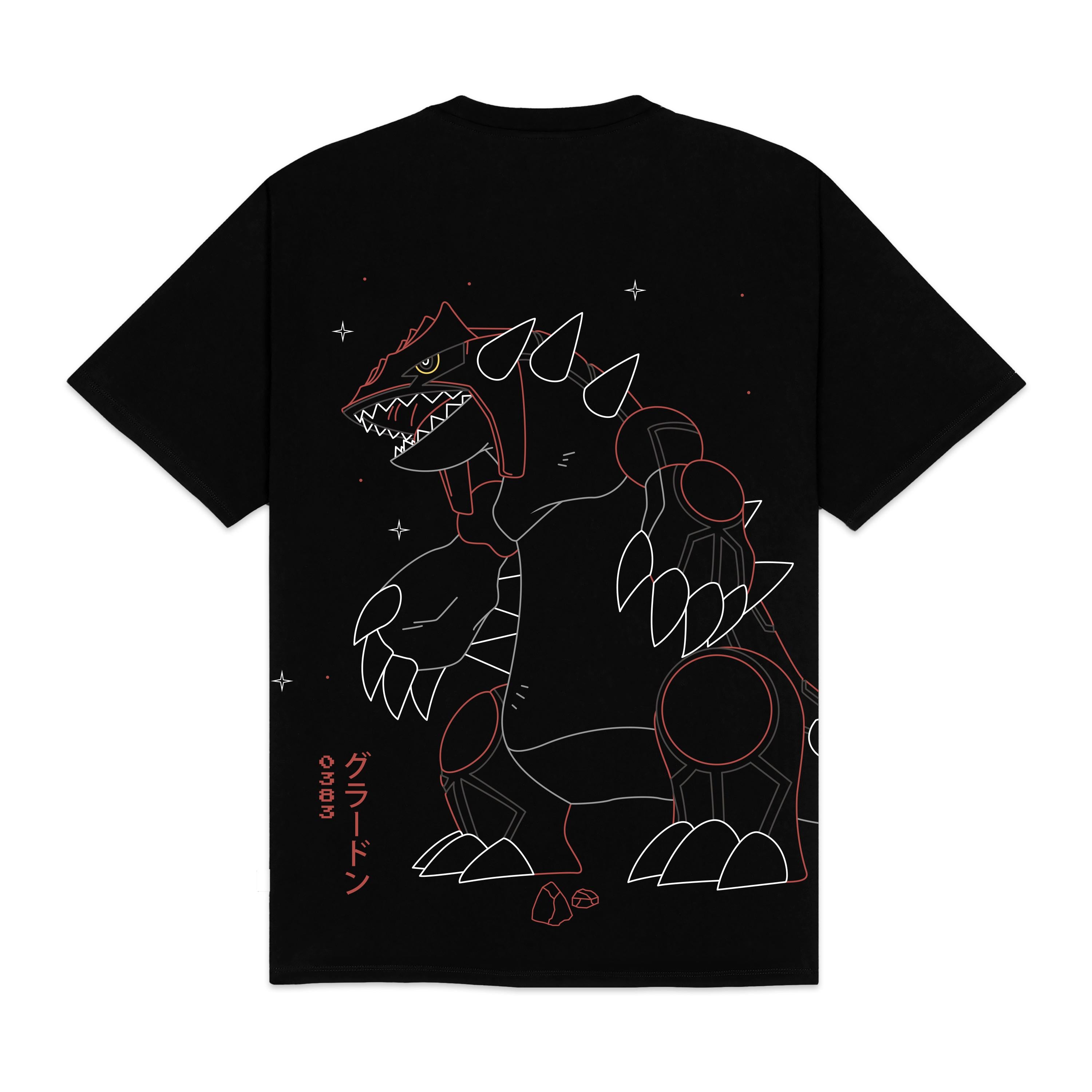 GROUDON - T-SHIRT TS1034-TT -01 DOLLY NOIRE
