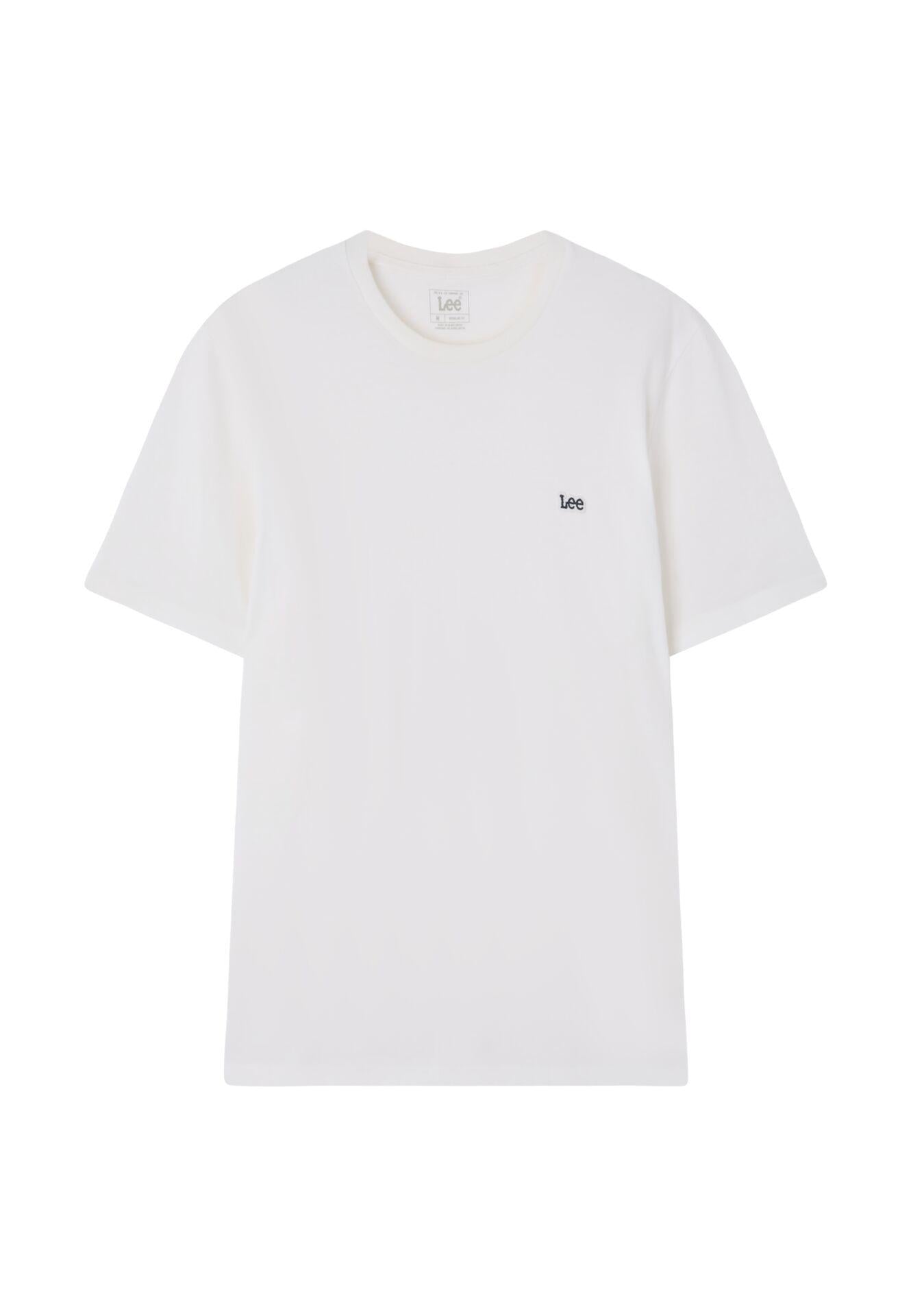 PATCH LOGO WHITE - T-SHIRT 112376605 . LEE