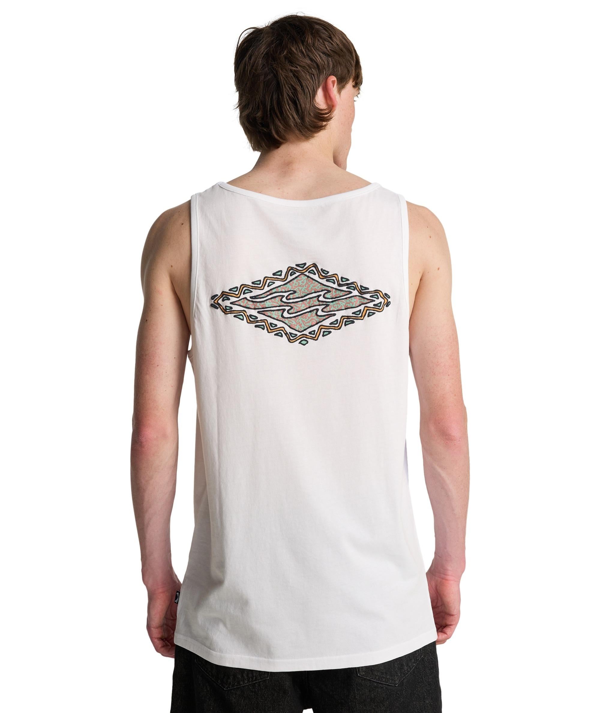 CRAYON WAVE TK - T-SHIRT EBYZT00487 -WHT BILLABONG
