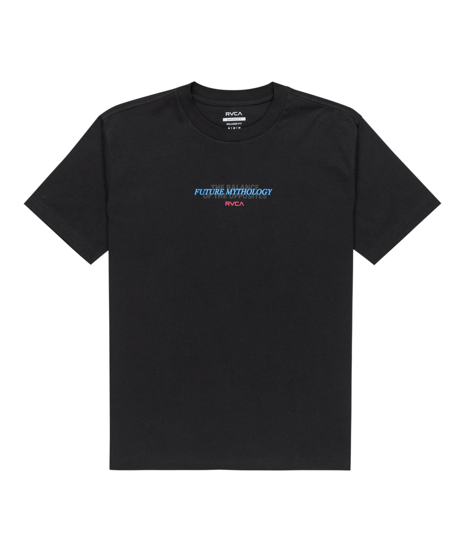 SUPERBLAST - T-SHIRT EVYZT00250 -BLK RVCA