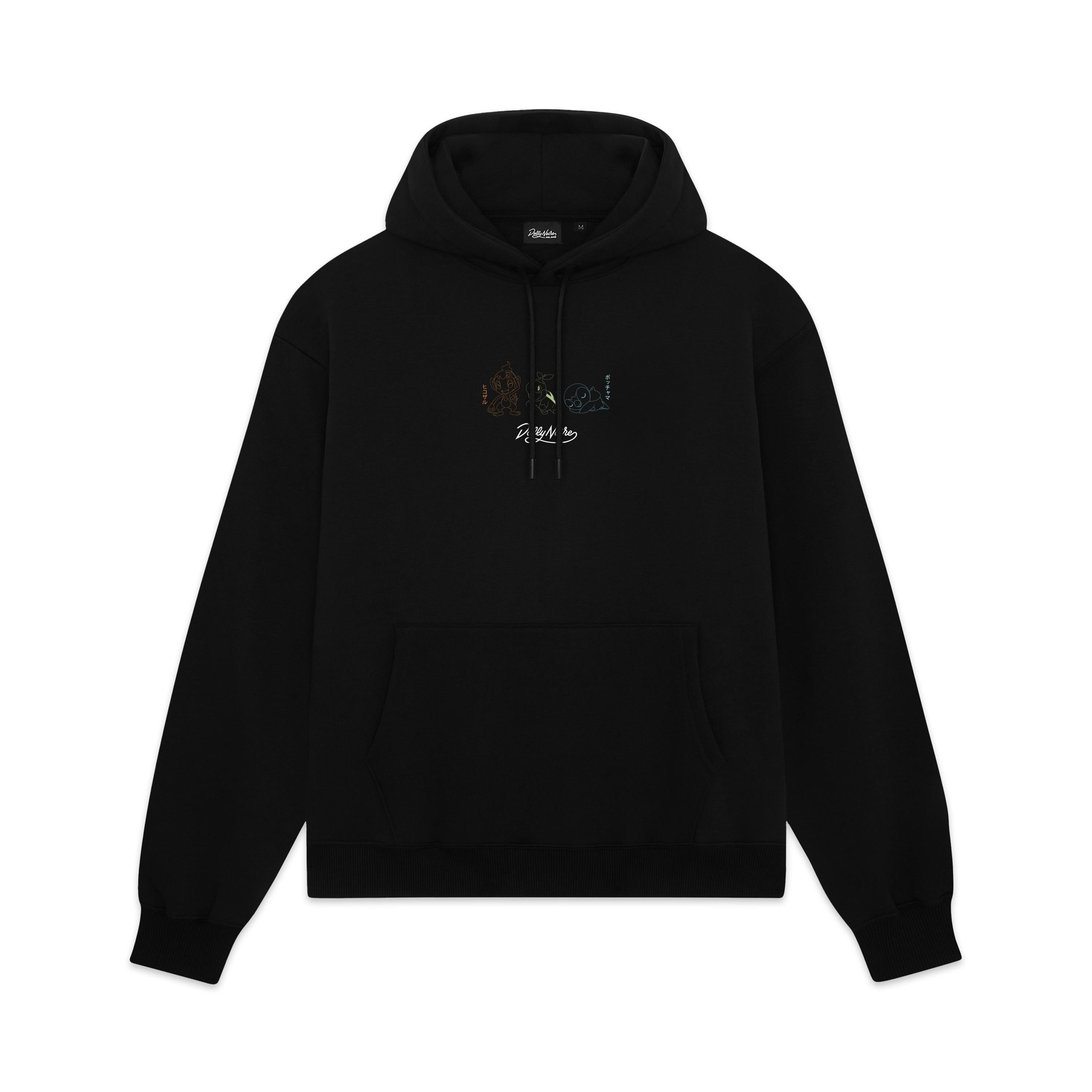 STARTERS EVOLUTION HOODIE - FELPA SW1344-GQ -01 DOLLY NOIRE