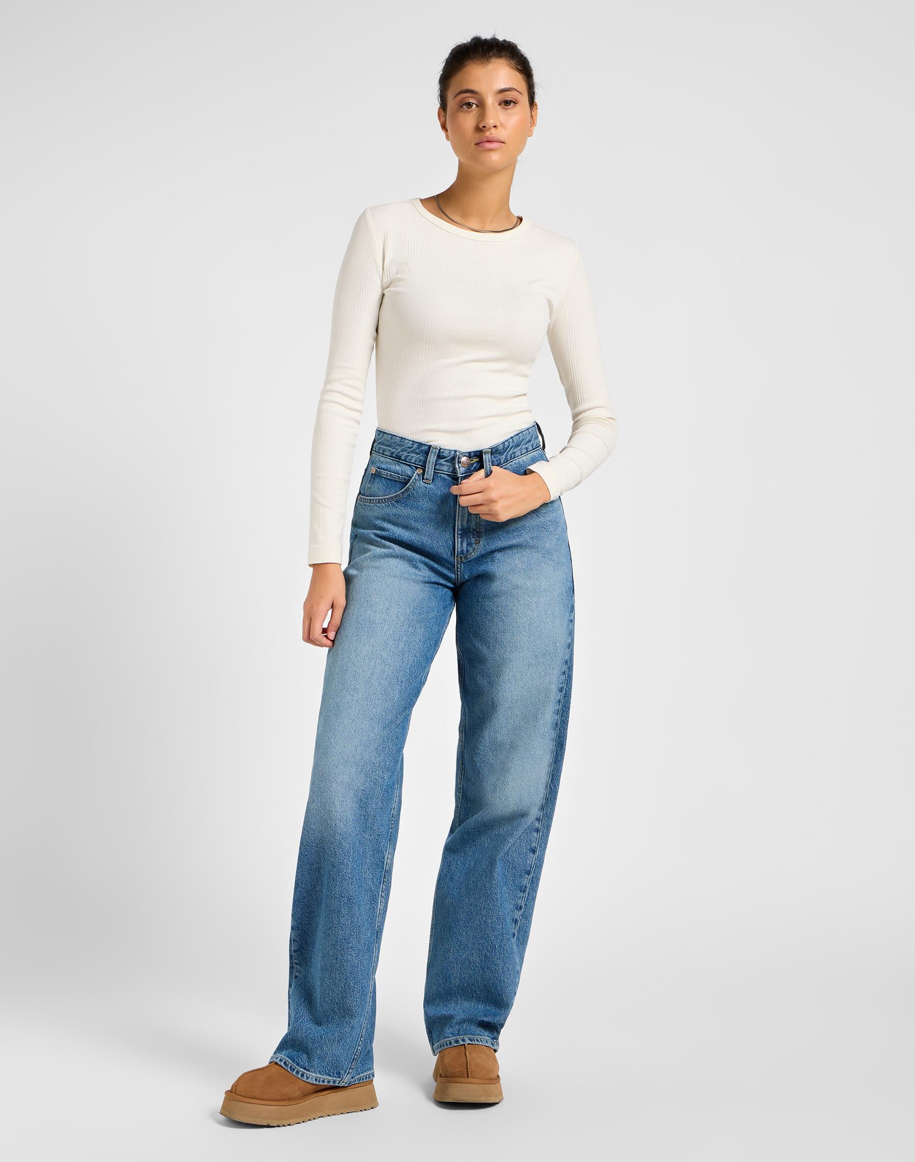RIDER LOOSE MODERN MID - JEANS 112355132 LEE