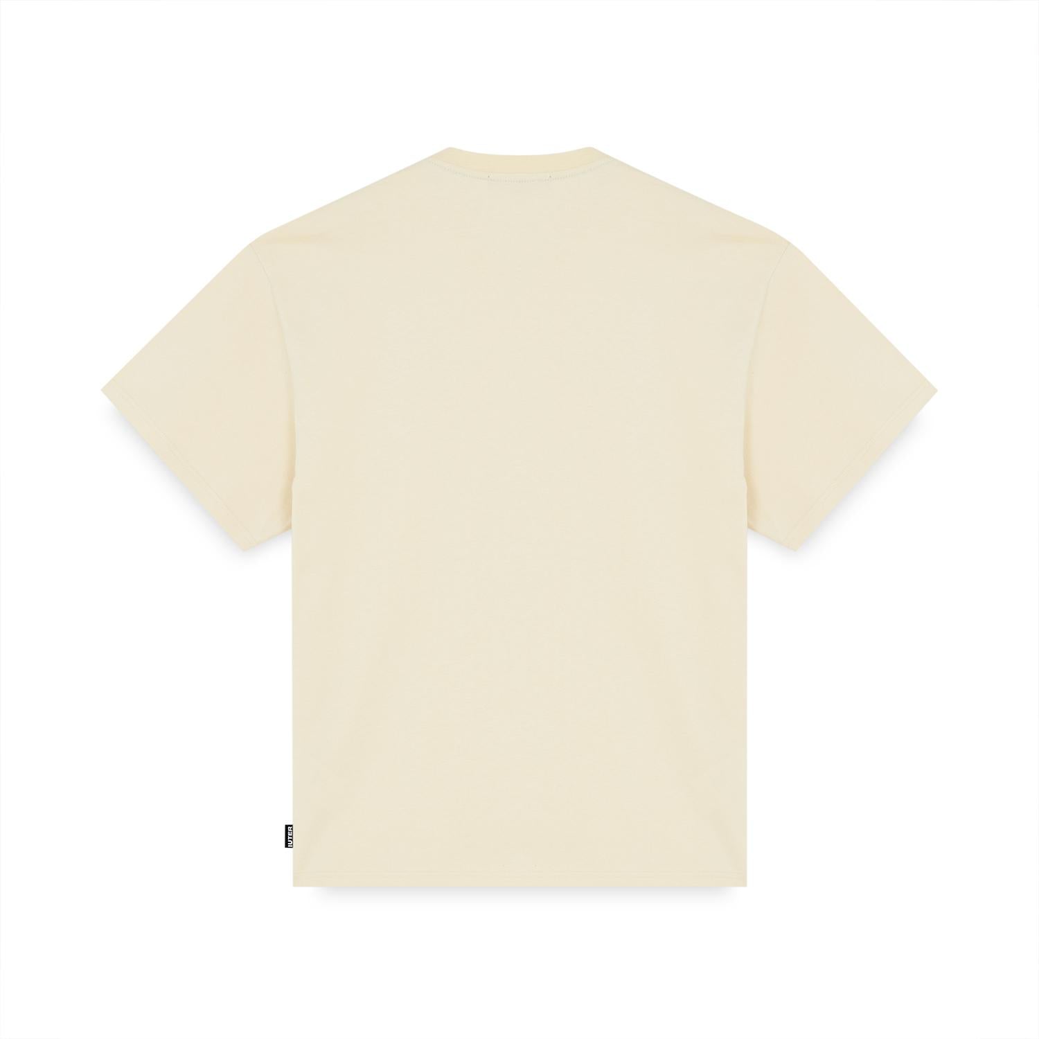 HEART LOGO - T-SHIRT 25SITS01 -CREAM IUTER
