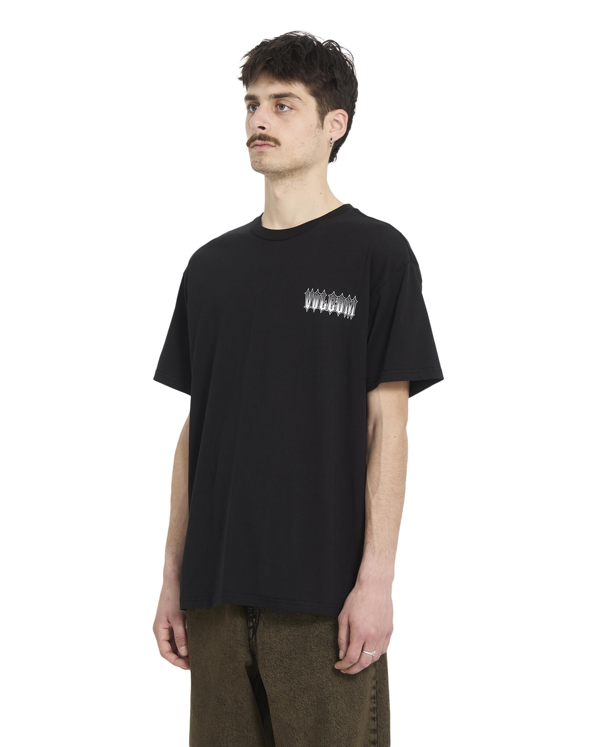 GAMMA DOOM - T-SHIRT A4312662 _BLK VOLCOM