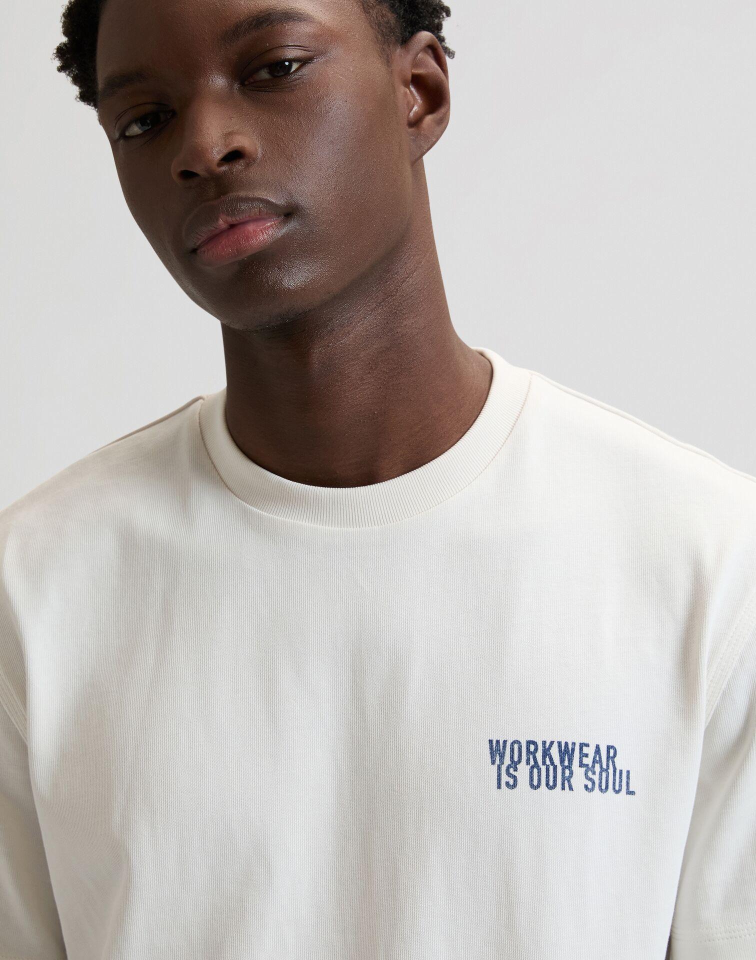 WORKWEAR WORKER NATURAL - T-SHIRT 112378769 . LEE