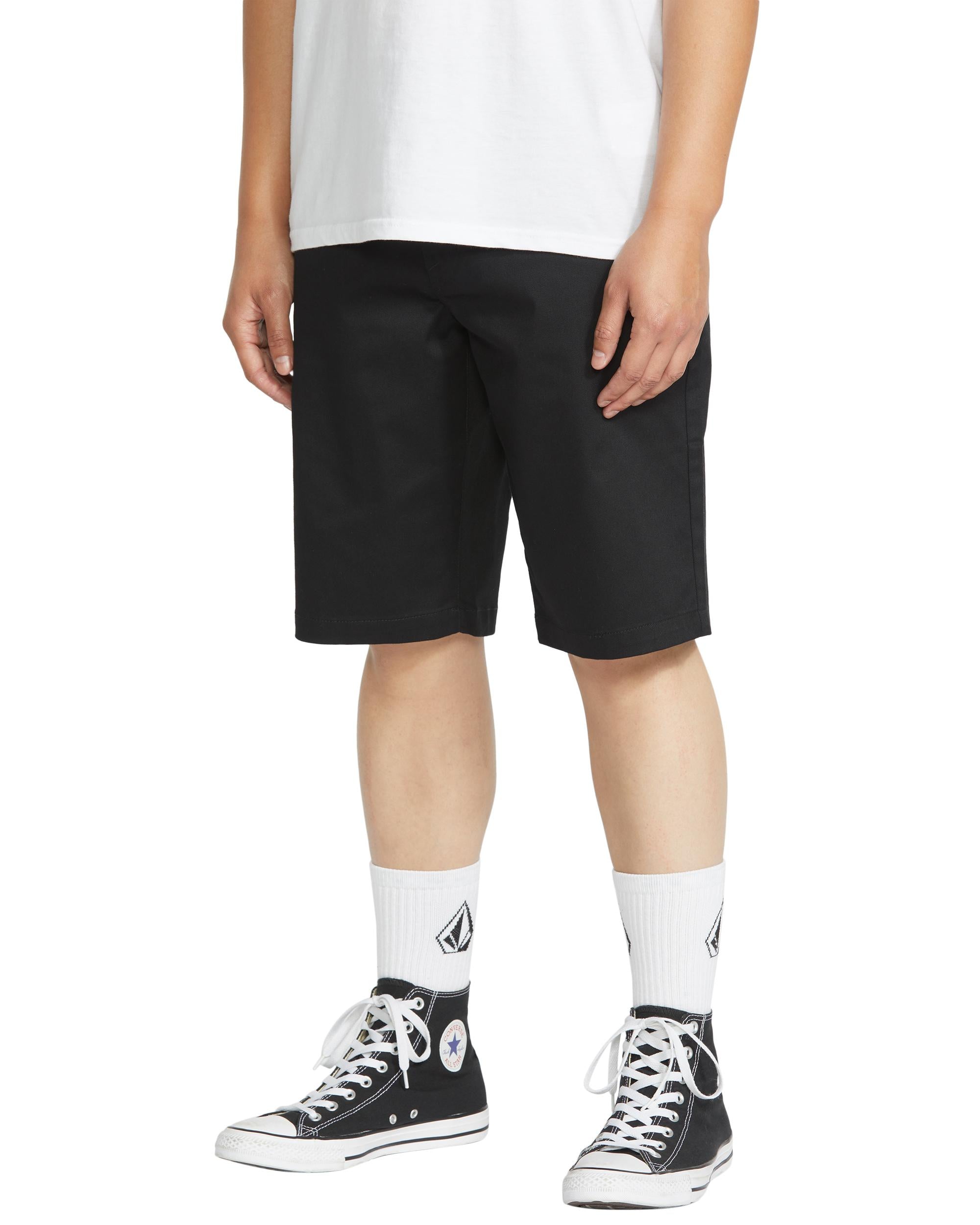 FRCKN MDN STRCH 21 - SHORTS A0912616 _BLK VOLCOM