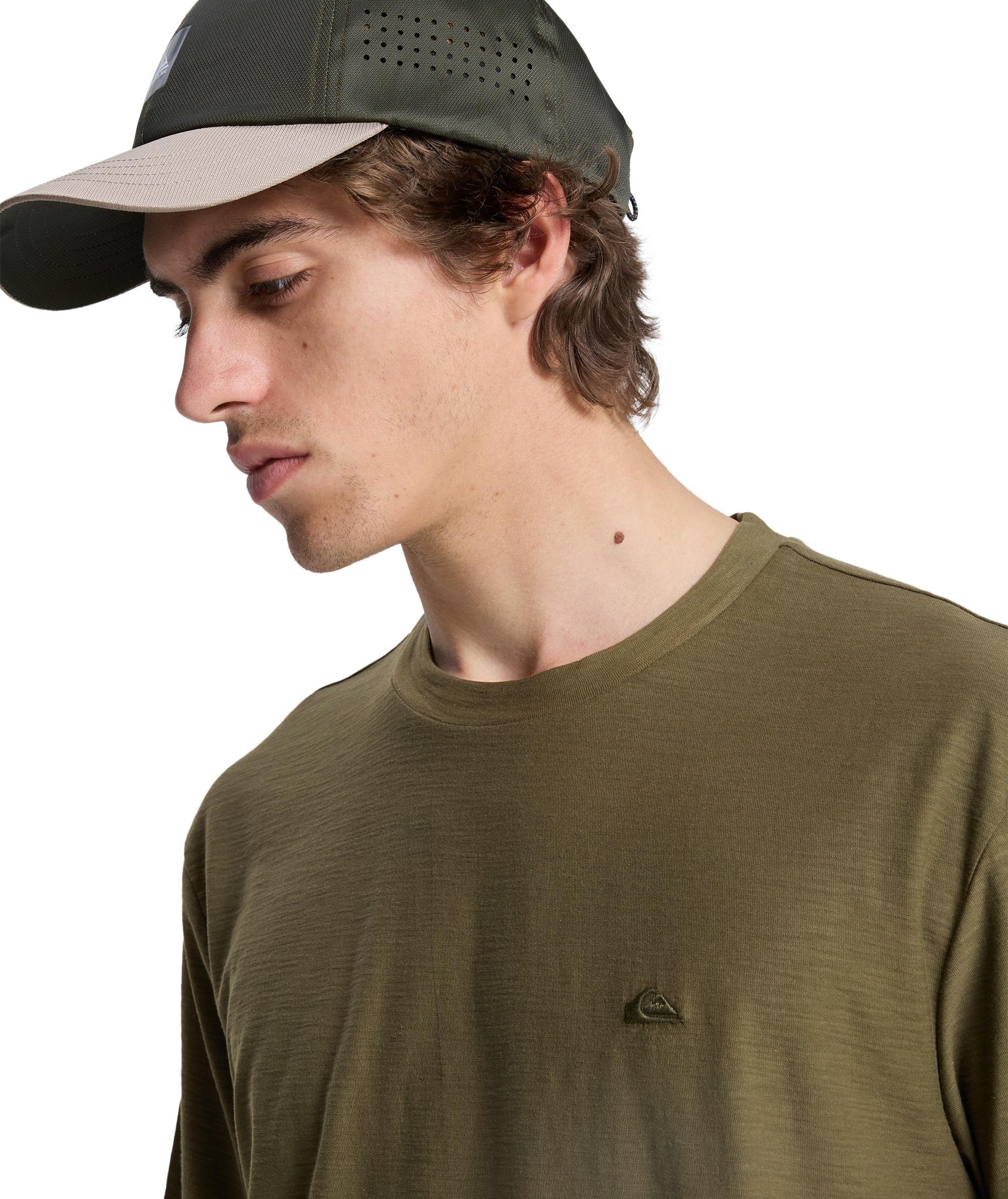 SLUB ROUNDNECK - T-SHIRT EQYKT04391 -CRE0 QUIKSILVER