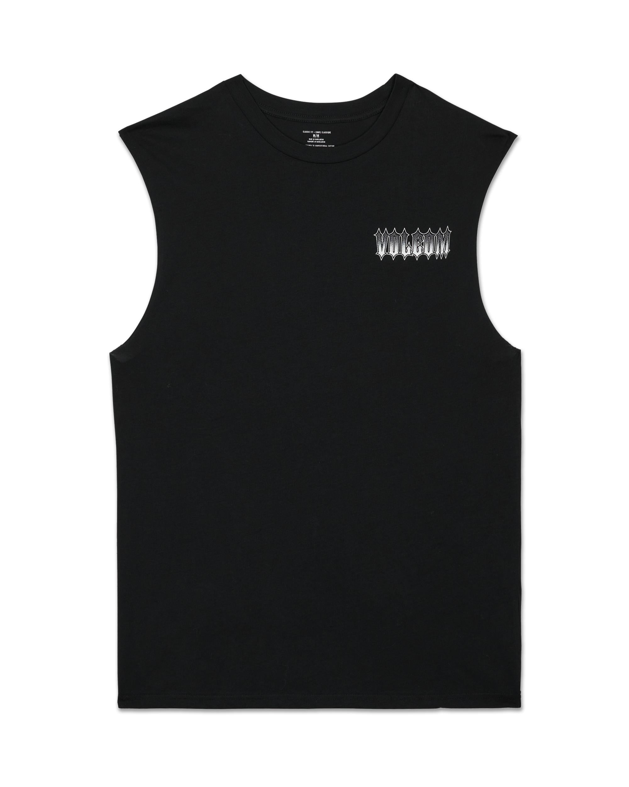 GAMMA DOOM SLVLS - T-SHIRT A3712602 _BLK VOLCOM