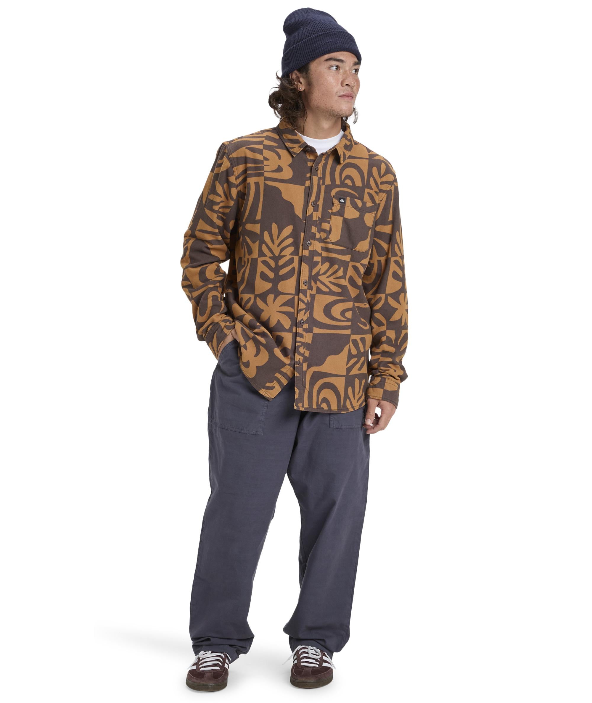 MOTHERFLY PRINTED SHIRT - CAMICIA EQYWT04653 -CMD6 QUIKSILVER