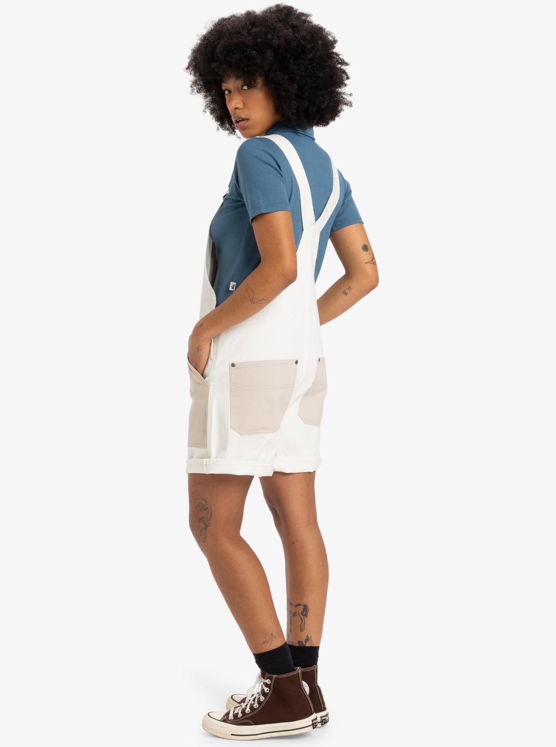LYA DUNGAREE - PANTALONE EQWWD03117 -WBK0 QUIKSILVER