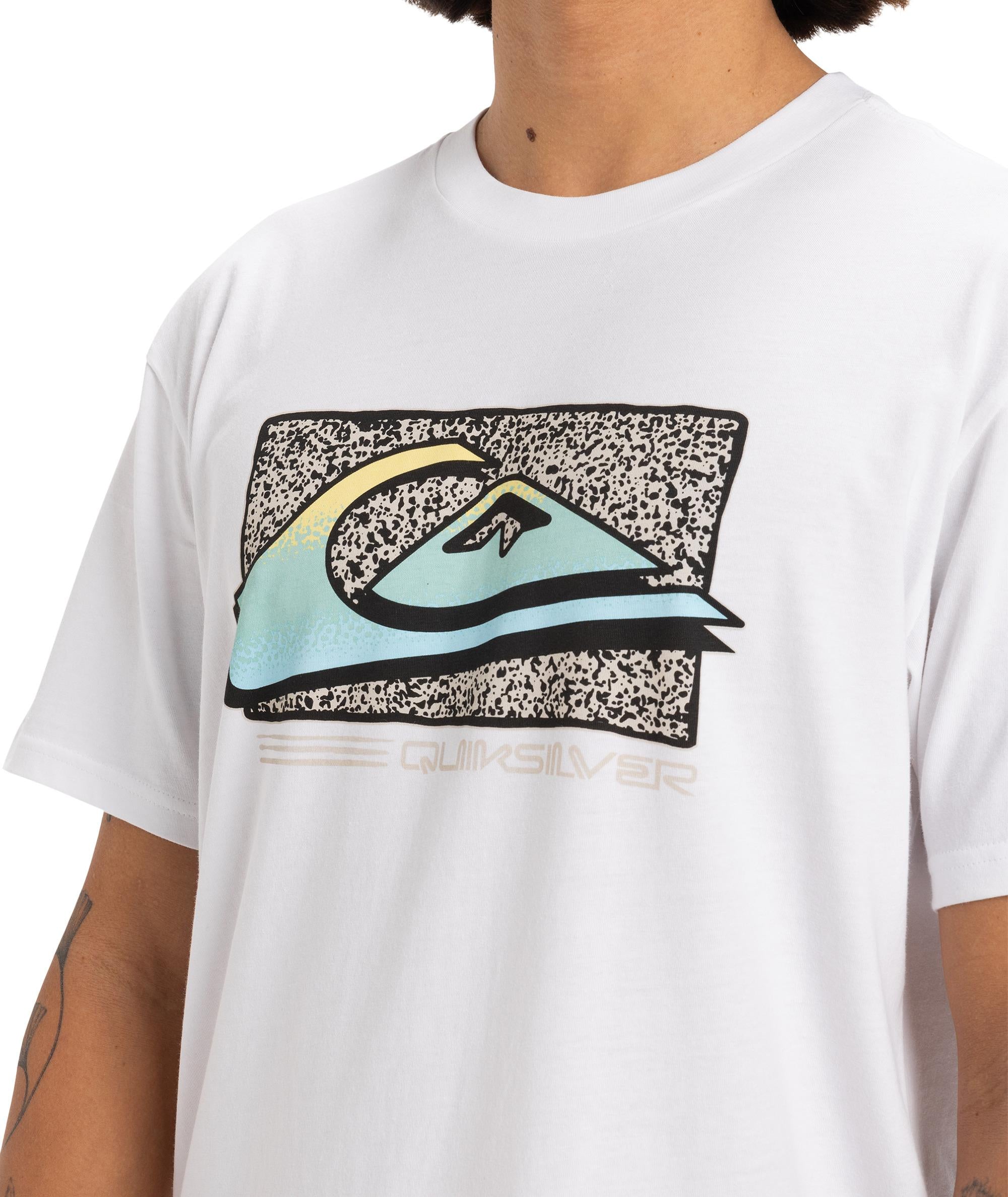 RETRO FADE - T-SHIRT EQYZT08058 -WBB0 QUIKSILVER