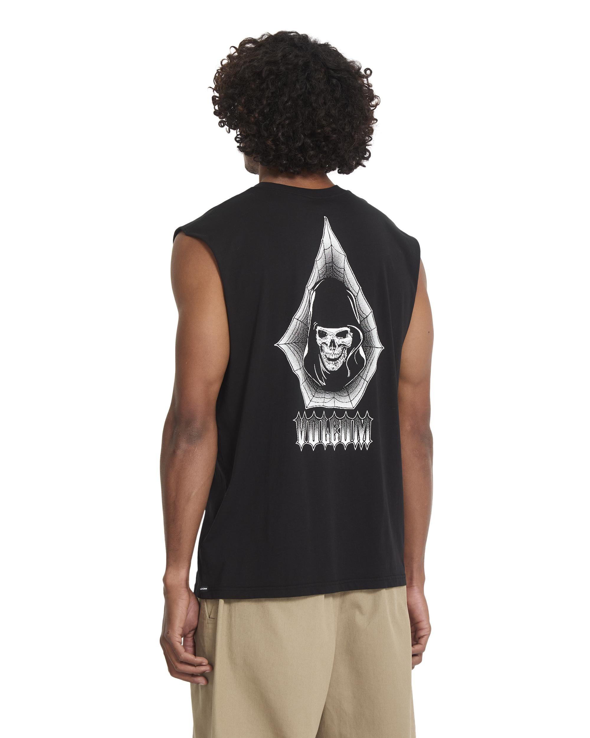 GAMMA DOOM SLVLS - T-SHIRT A3712602 _BLK VOLCOM