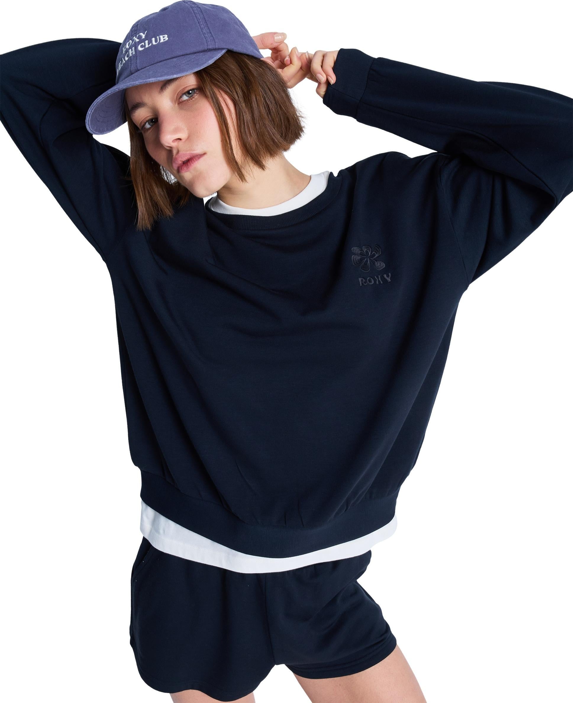 SURFING BY MOONLIGHT - FELPA ERJFT05067 -KVJ0 ROXY