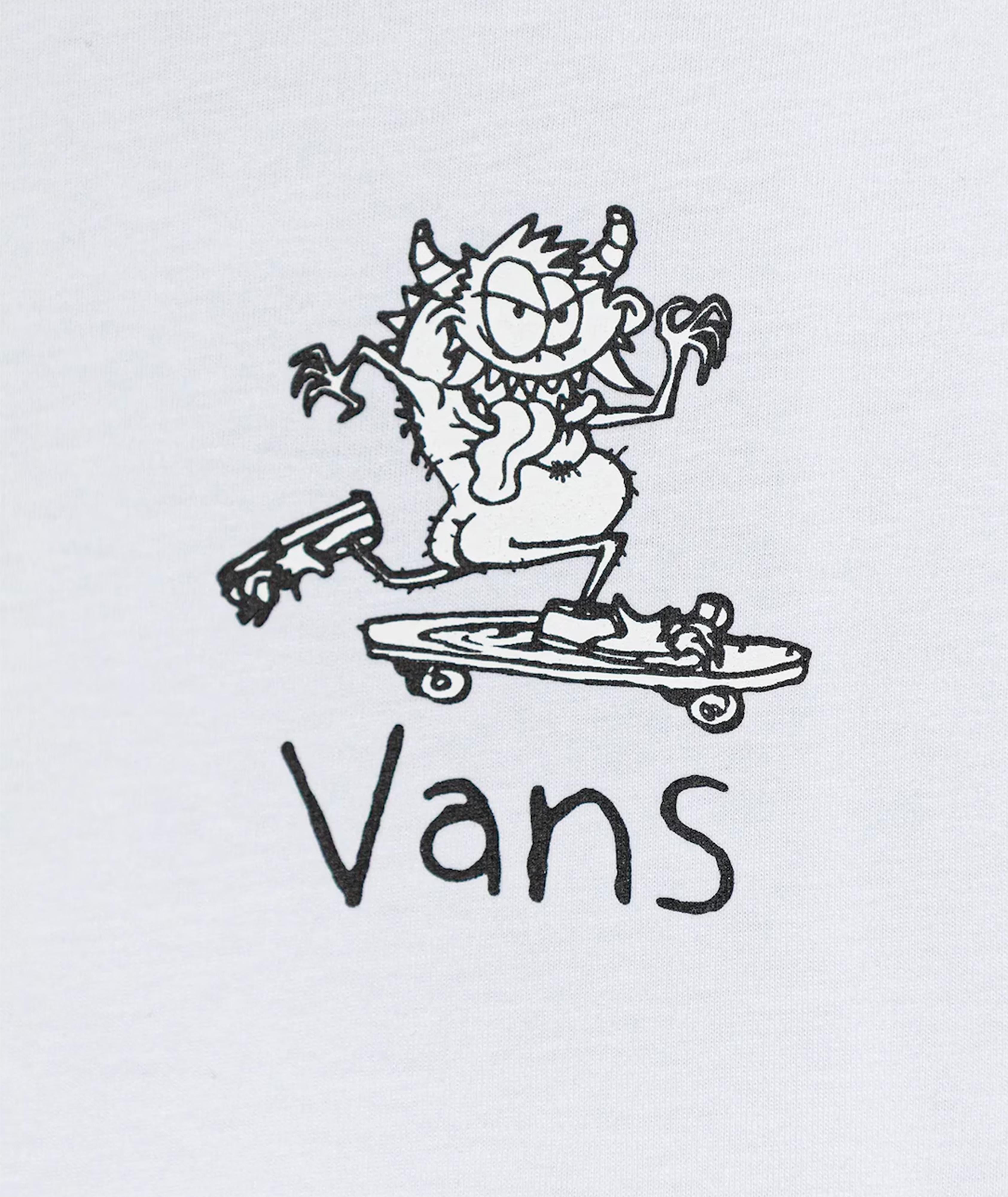 BY BOARD GANG - T-SHIRT VN000RDS WHT1 VANS