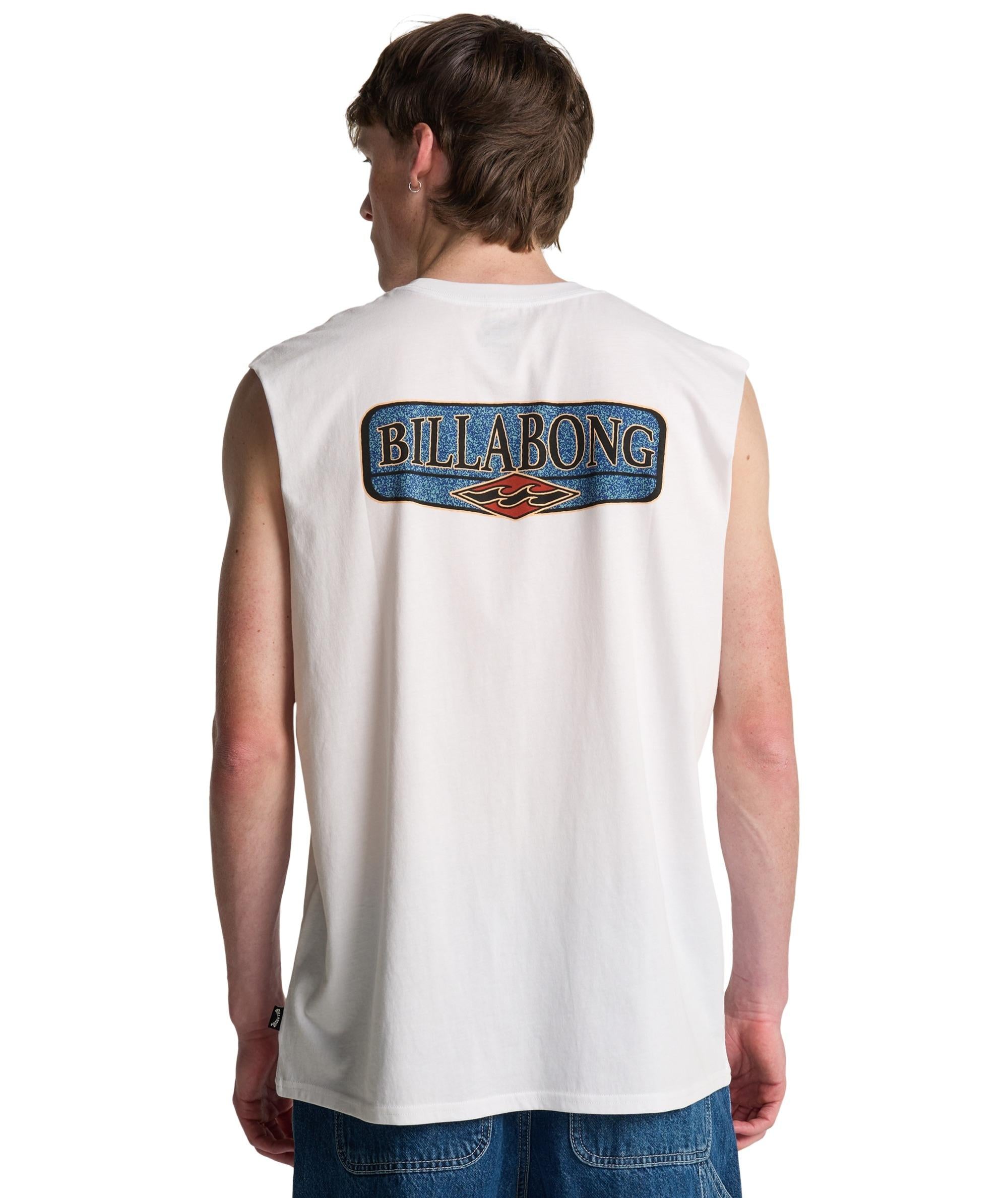 BURLEIGH MU - T-SHIRT EBYZT00491 -WHT BILLABONG