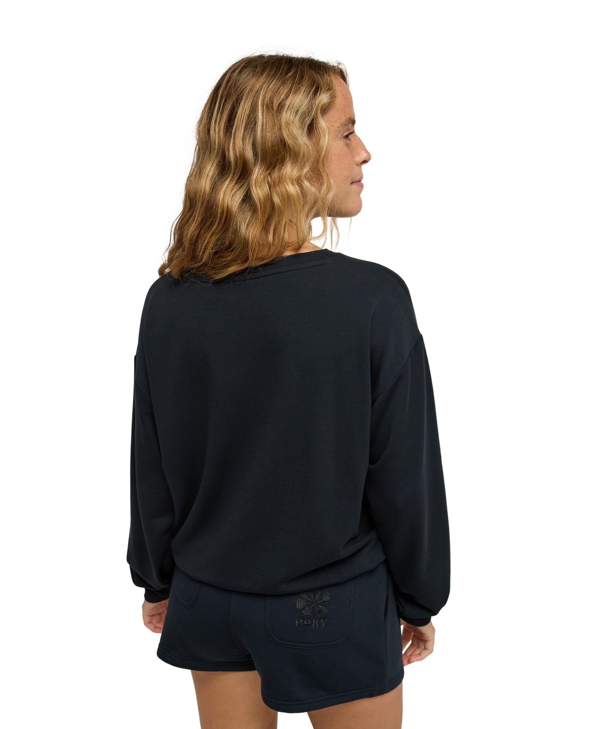 SURFING BY MOONLIGHT - FELPA ERJFT05067 -KVJ0 ROXY